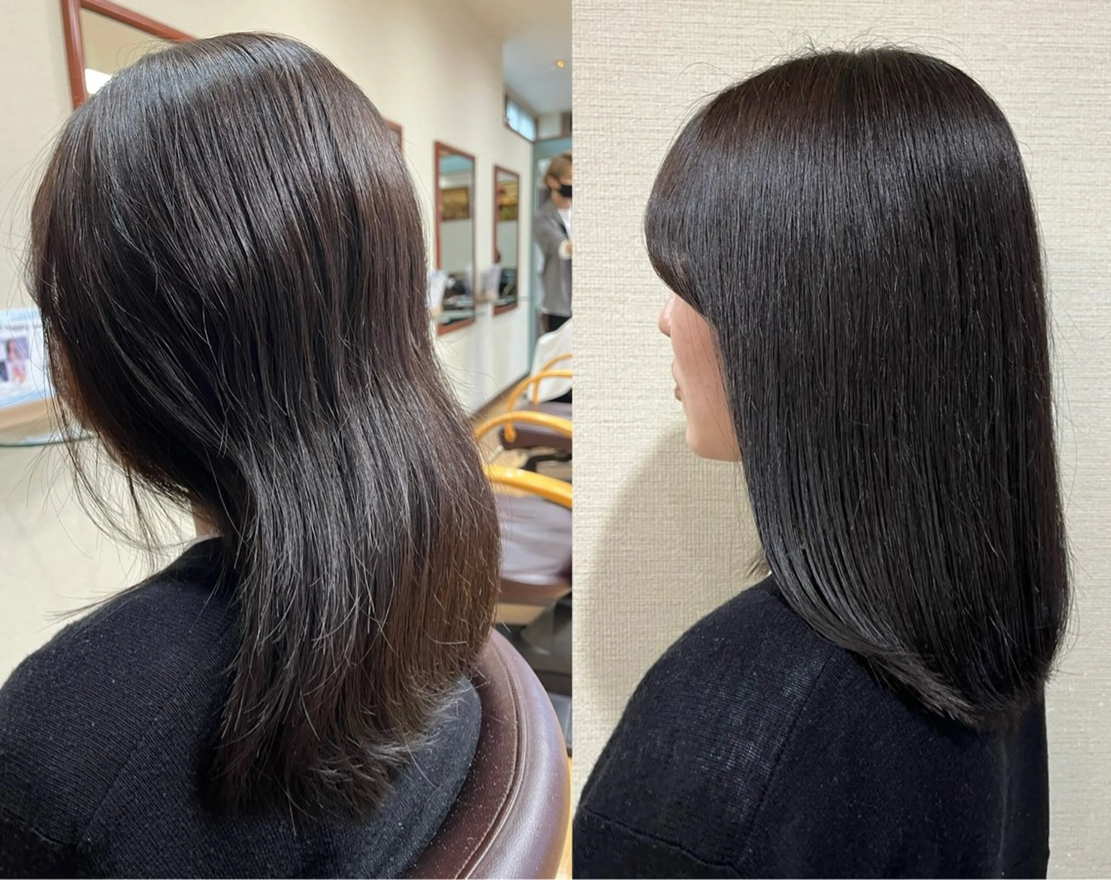 セミロング トリートメント 美容室バイシック所属・美容室BI-CHIC 黒住のヘアスタイル