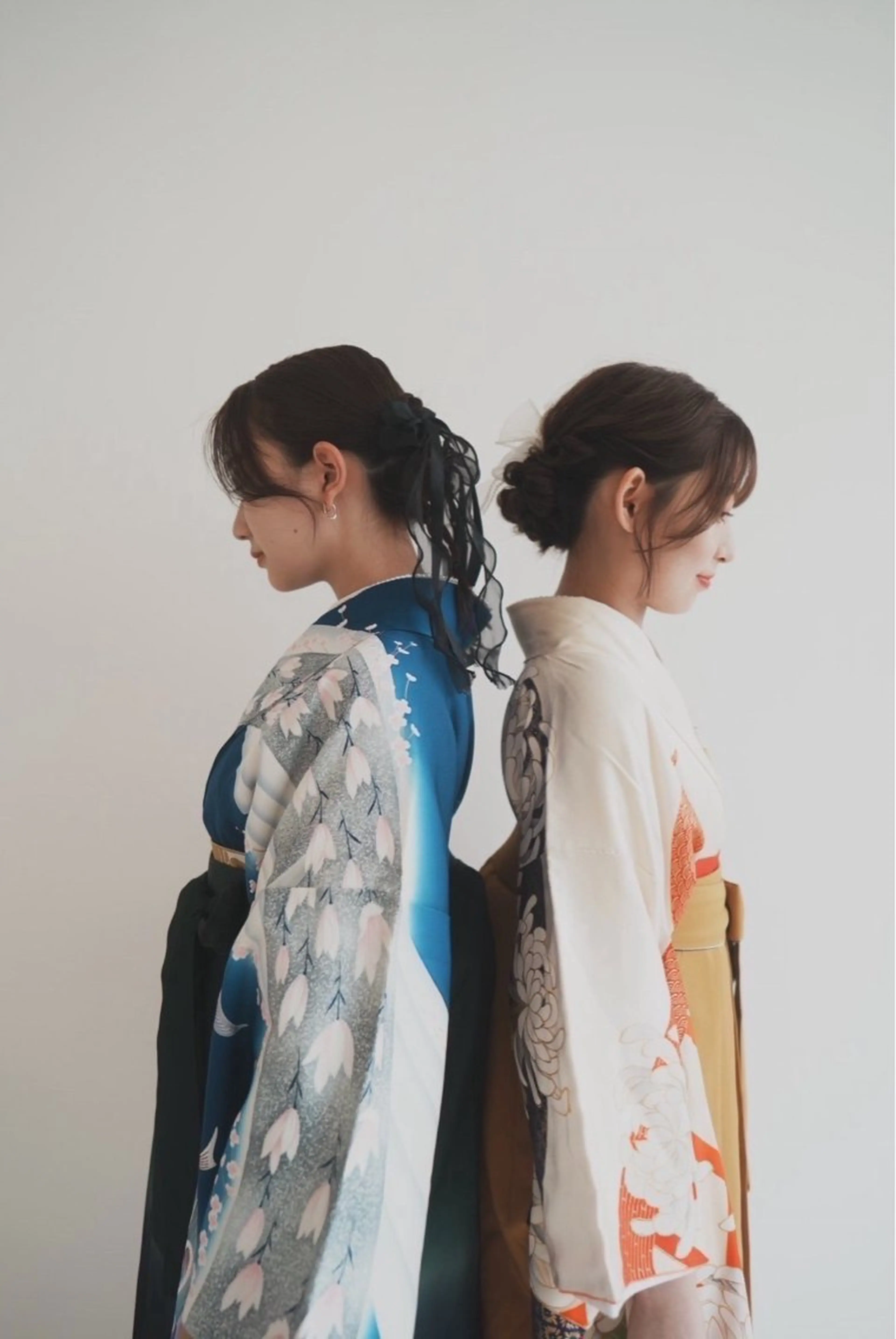 💐 ペア割 💐 袴着付け➕ ヘアセット ペア割予約でお得に! 早朝予約も受け付けております🙆🏻の写真