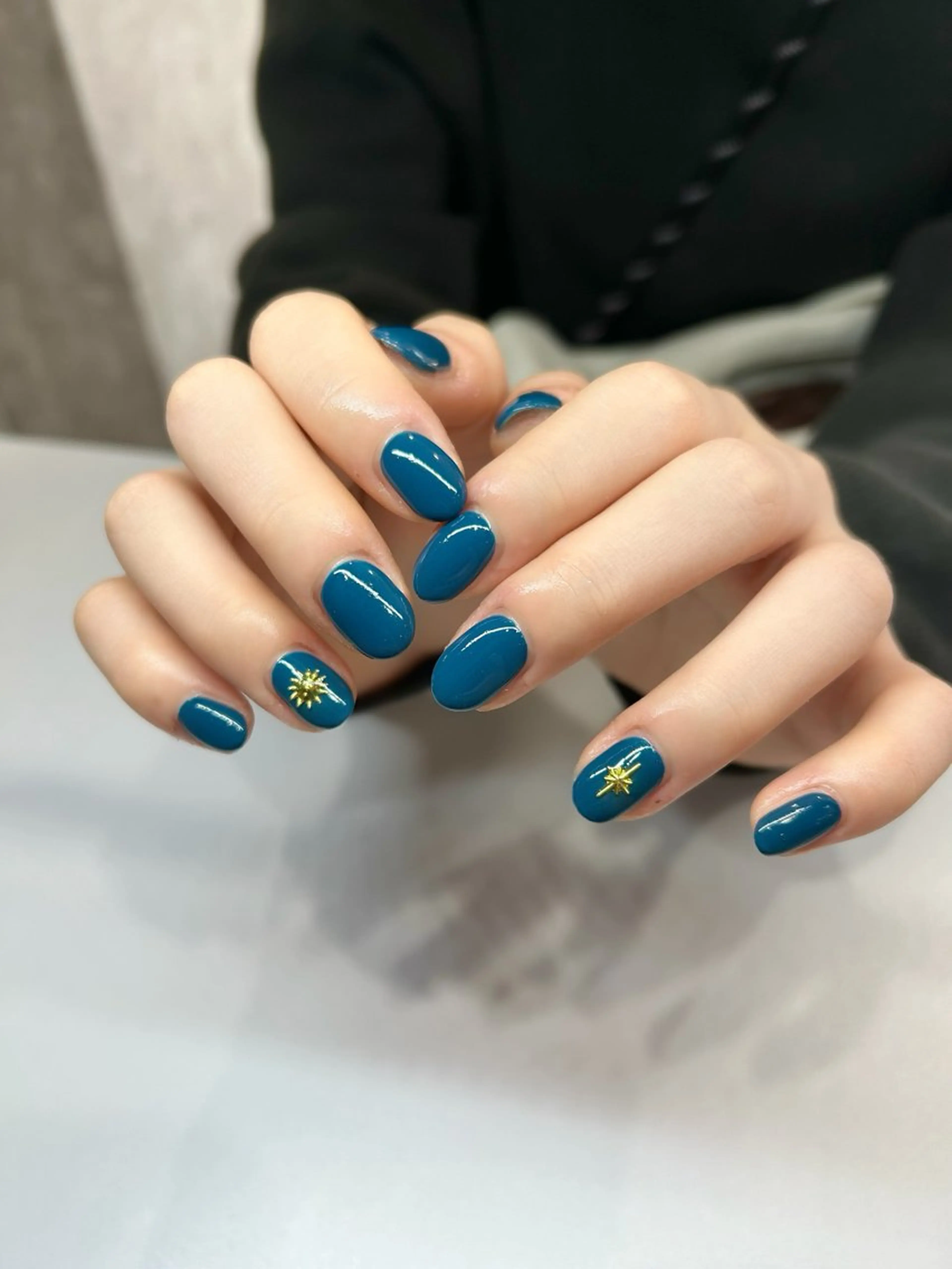 ネイル ワンカラーネイル ハンドネイル welina Miyukiのネイルデザイン