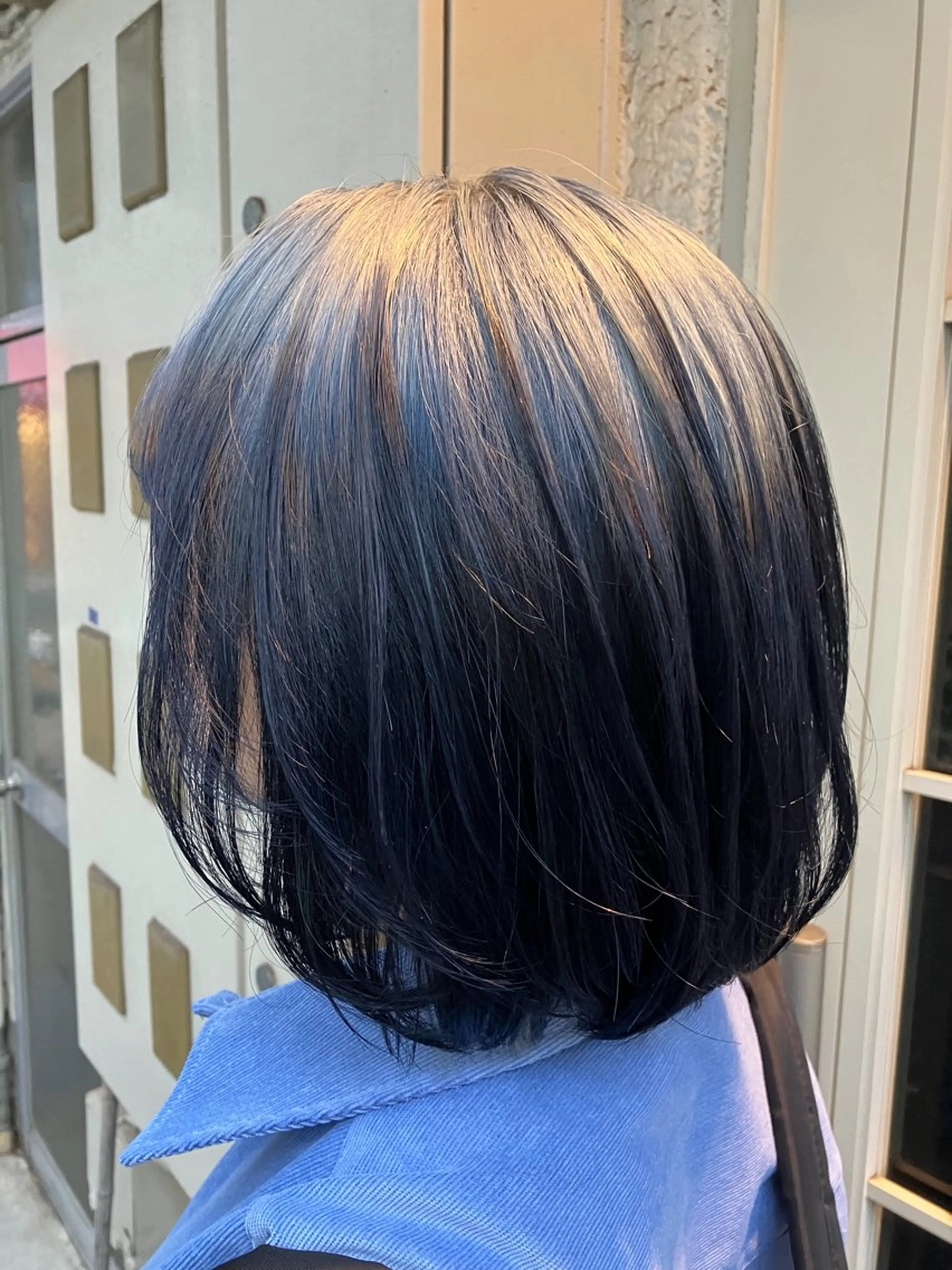 ミディアム カラー カット ヘアカラー トリートメント ryuei /原宿のヘアスタイル