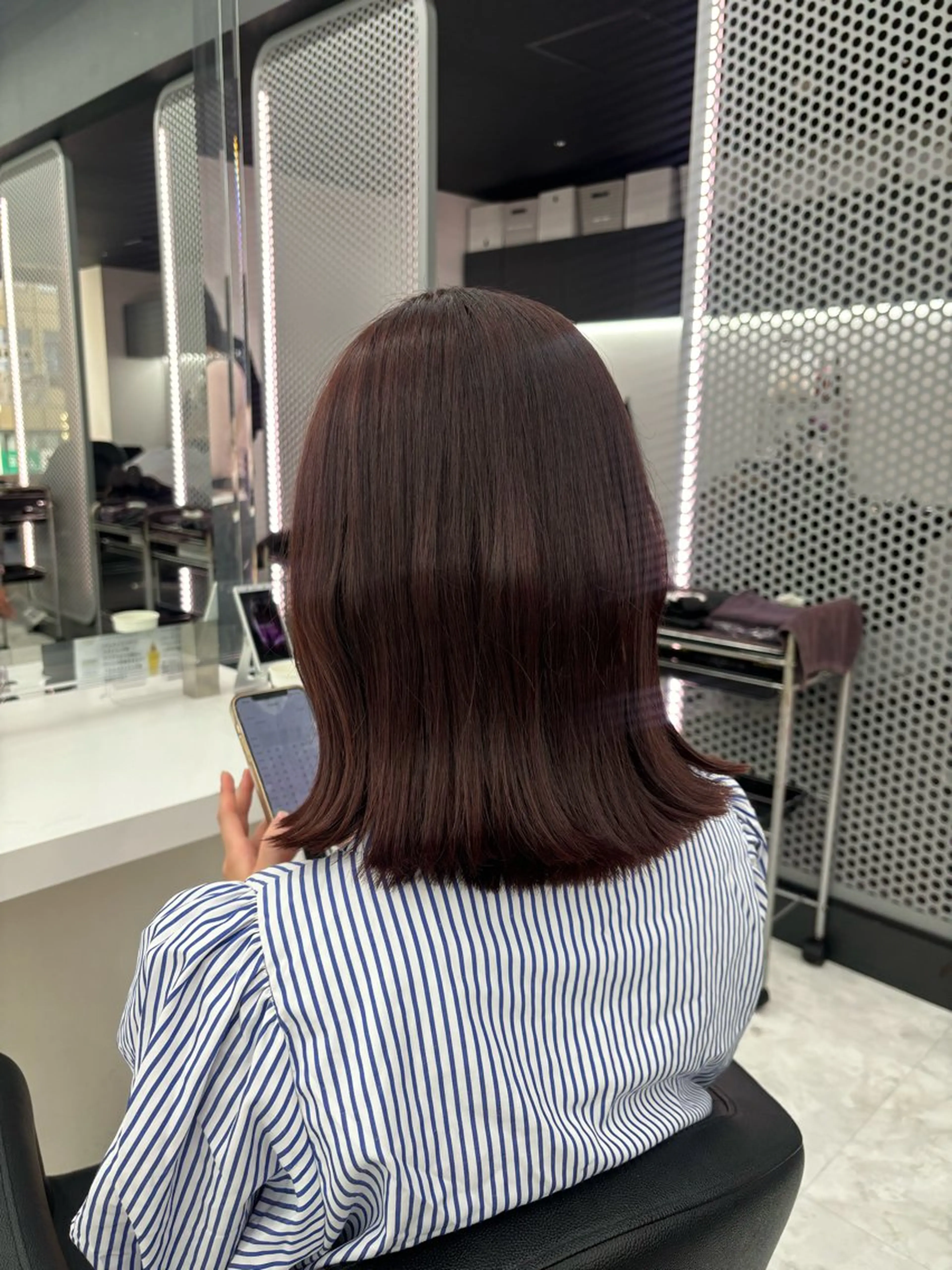 セミロング カラー ヘアカラー トリートメント 🤍レイヤー/顔周り /hirari🤍のヘアスタイル