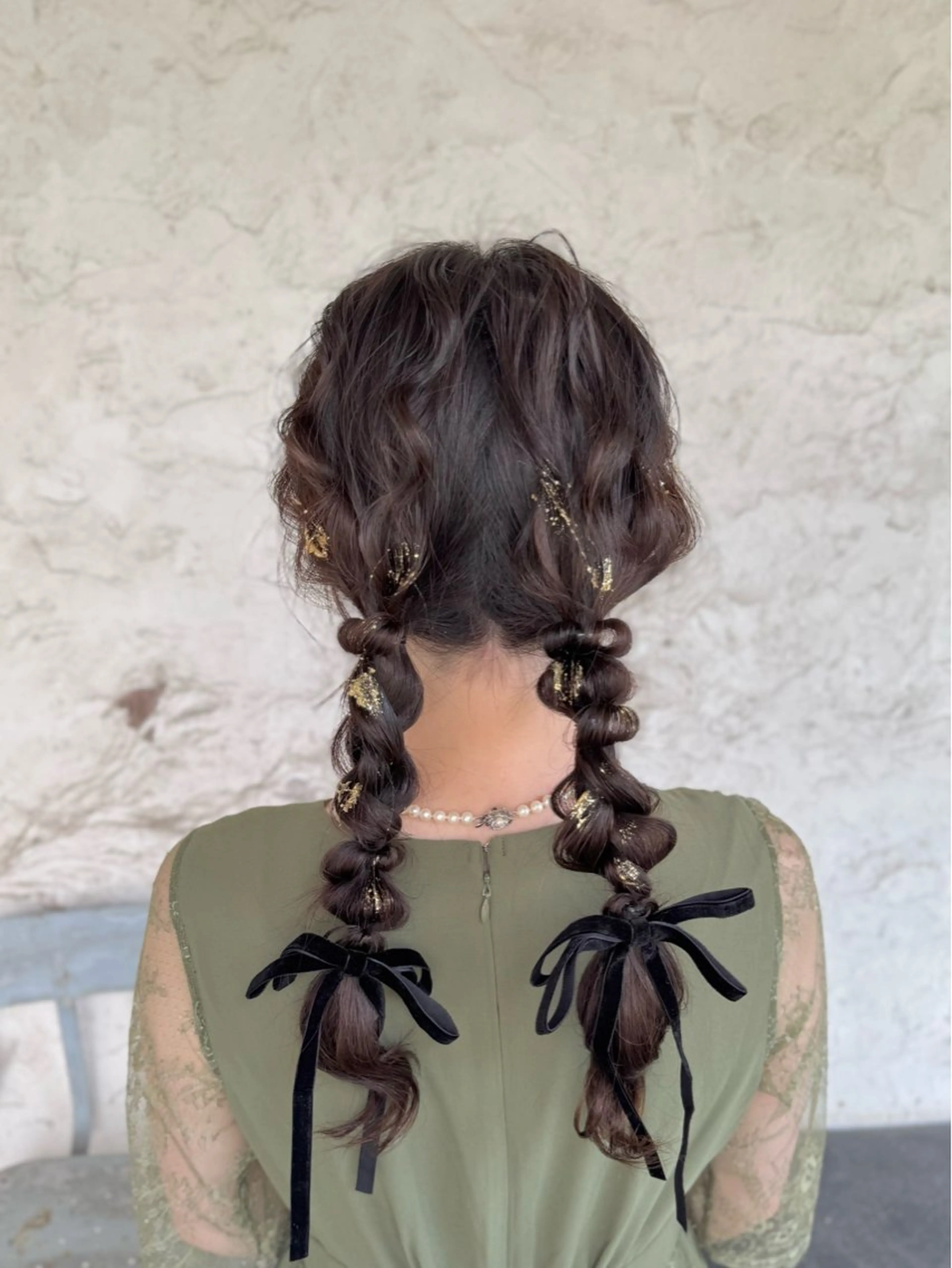 セミロング ヘアセット 大橋 彩芽のヘアスタイル