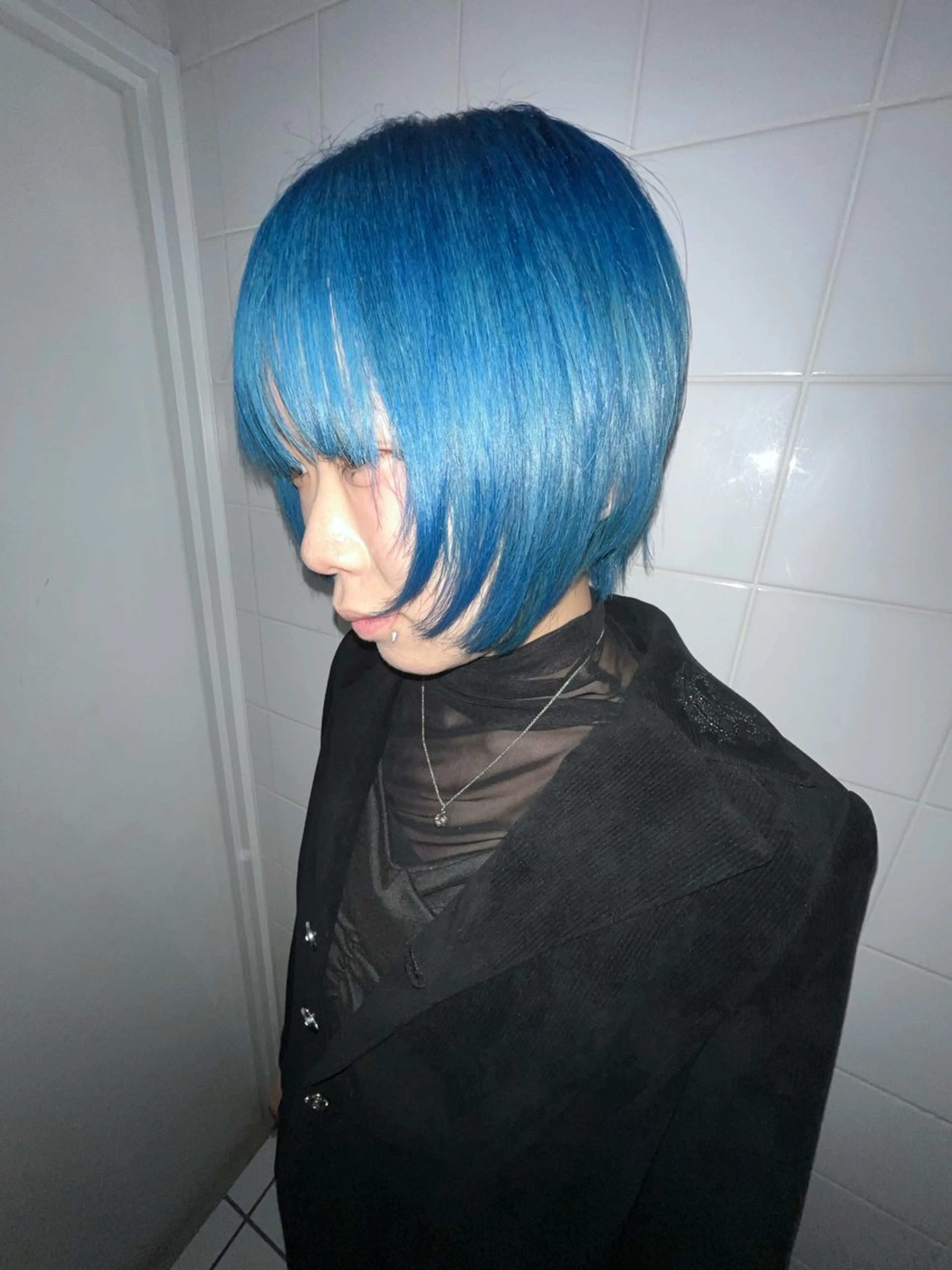 ミディアム カット ヘアカラー 💥ウルフカット デザインあんな💥のヘアスタイル