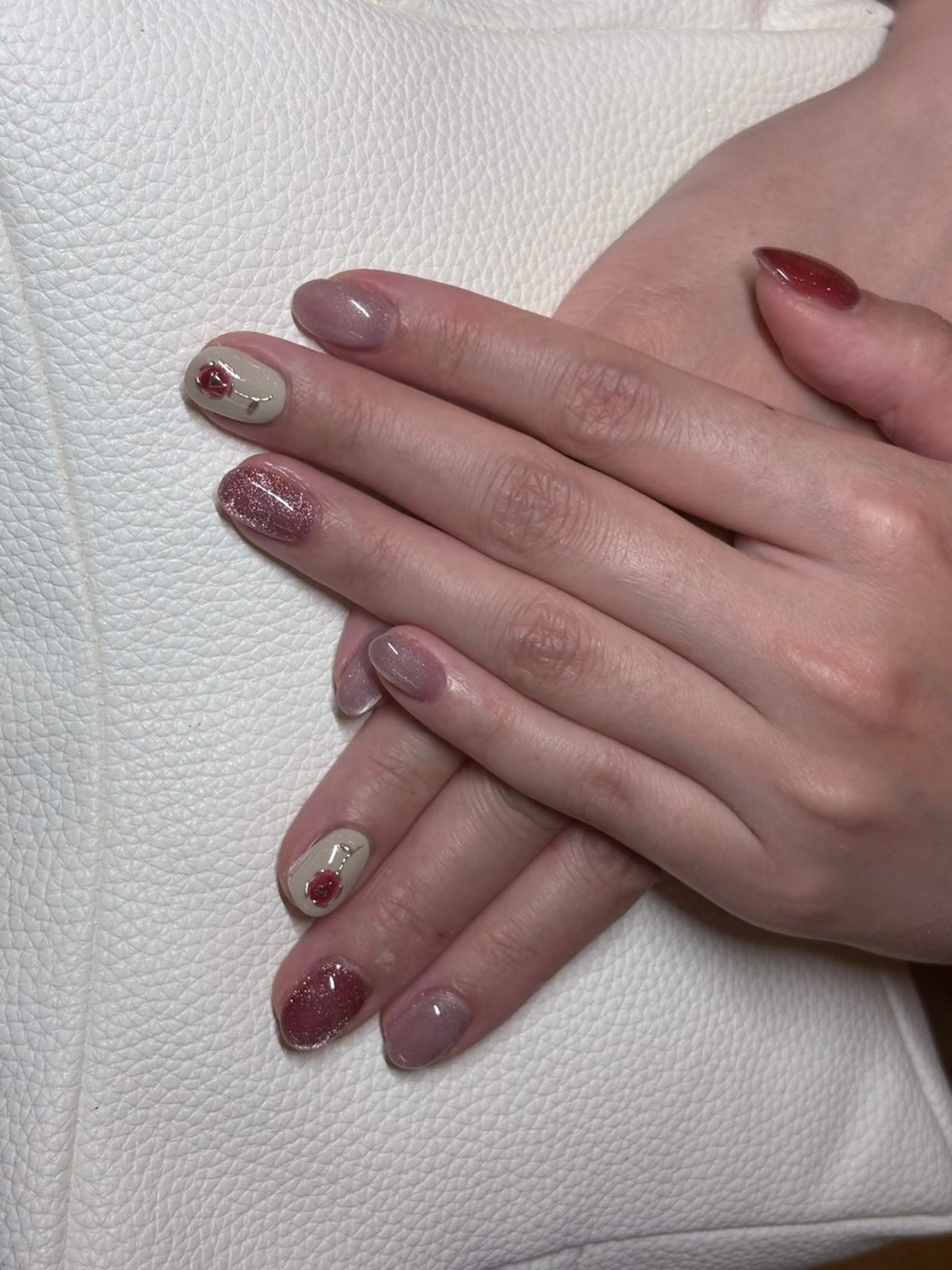 ネイル ハンドネイル maylienail所属・maylienail サロン　蘭のネイルデザイン