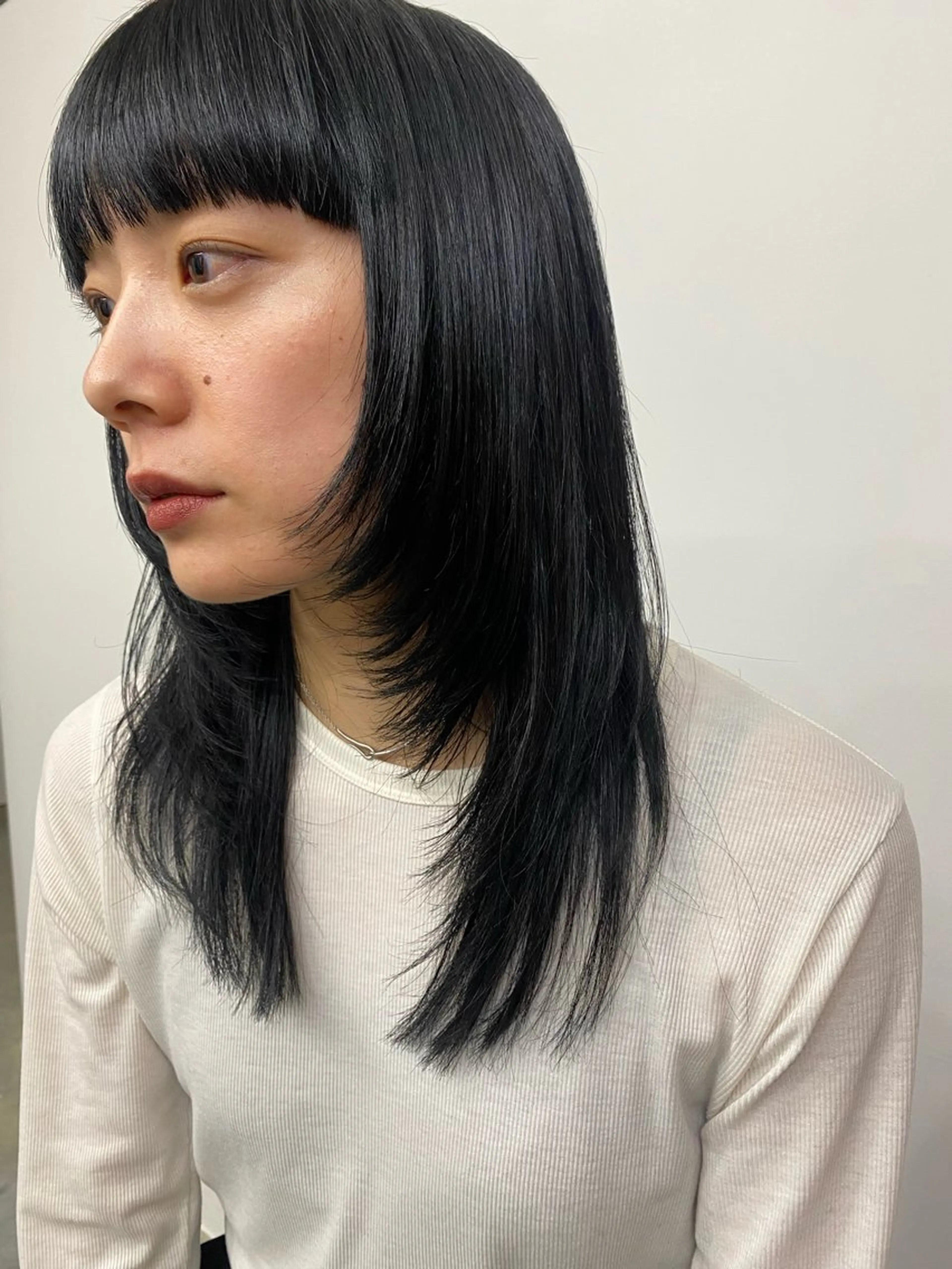 ロング カラー カット ヘアカラー トリートメント . nanamiのヘアスタイル