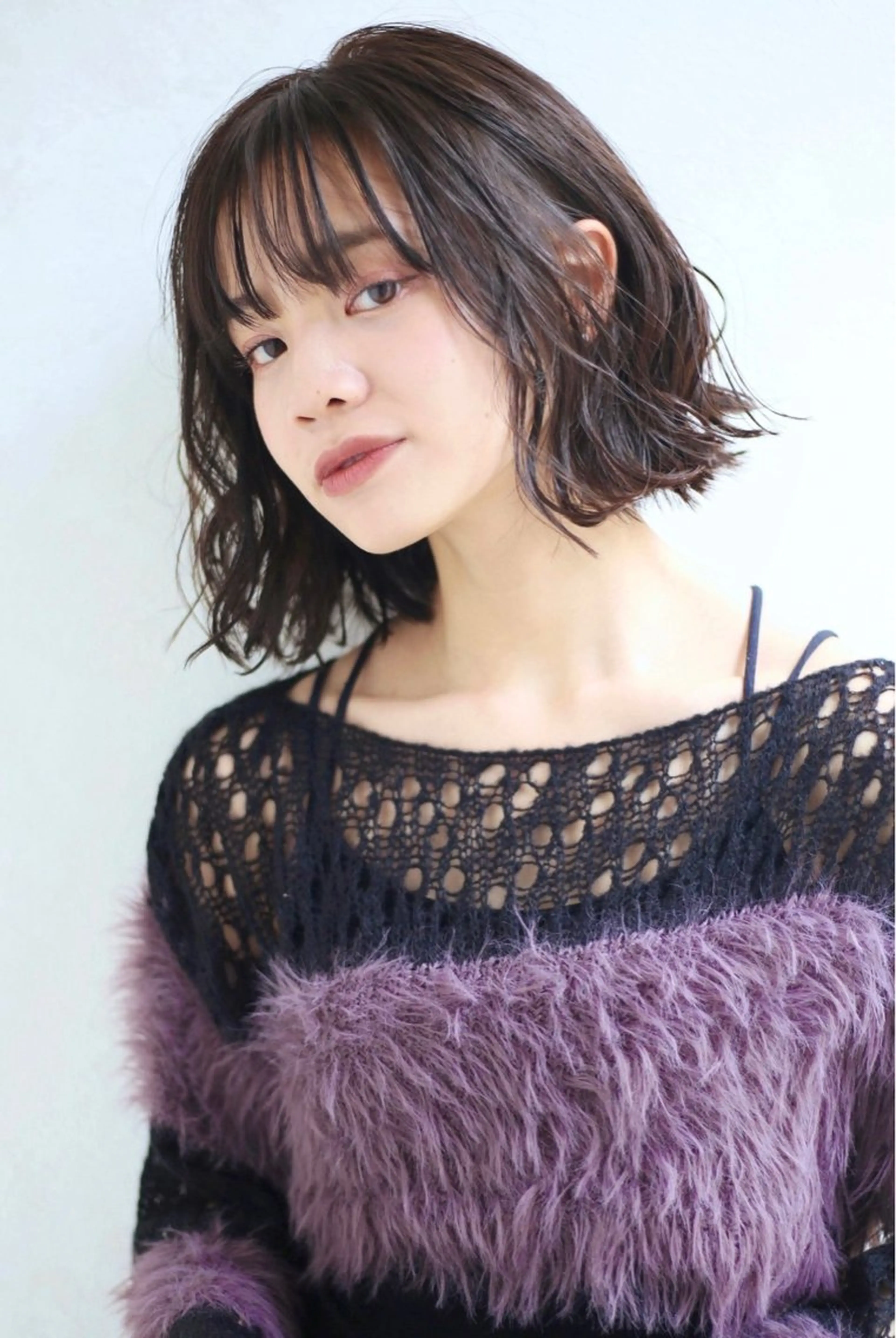 レディースカット✂️＋パーマ🌀✨＋頭皮洗浄マイクロバブル付き🫧の写真