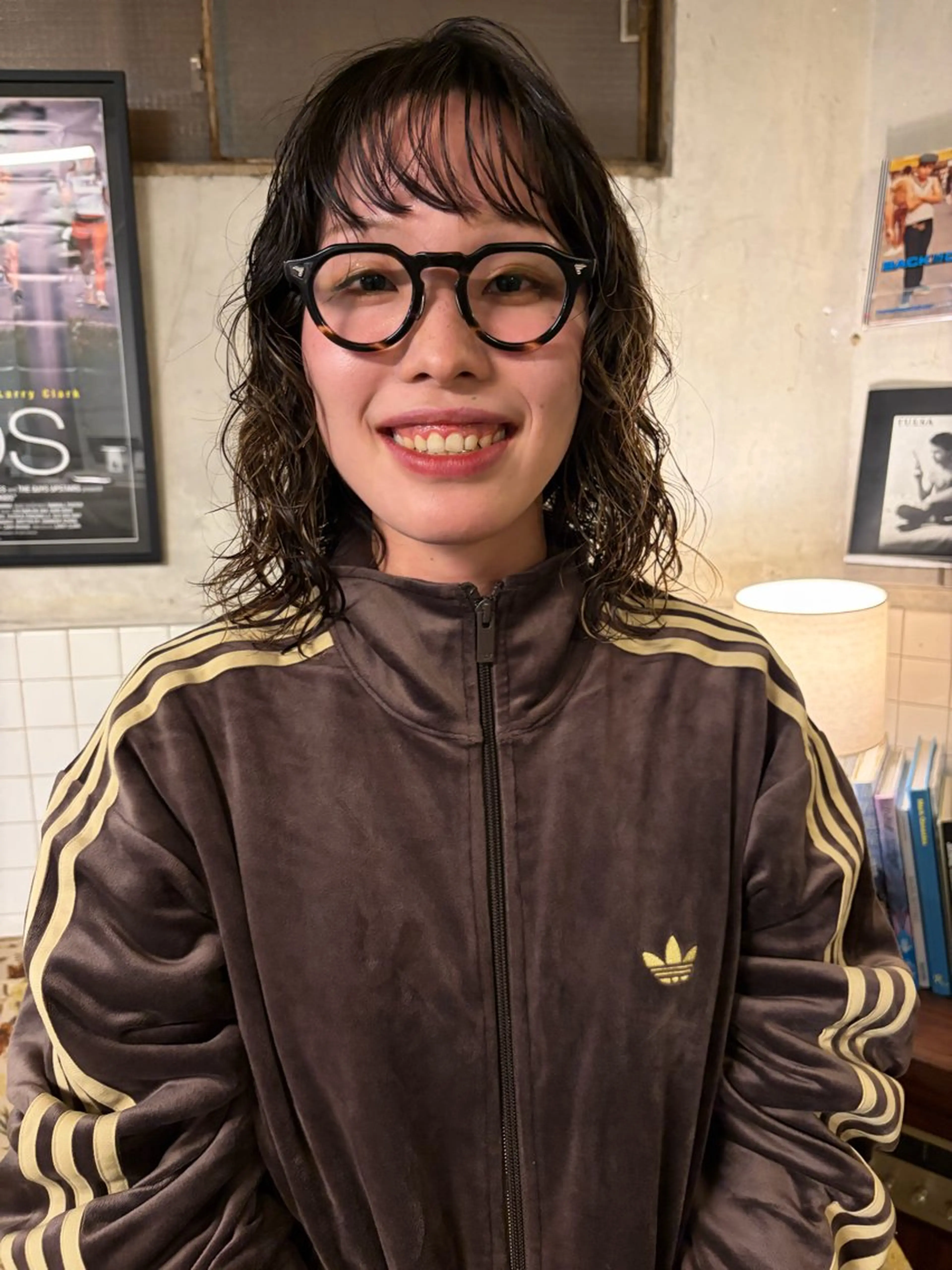 ミディアム パーマ MIKU 岡山／倉敷／カットのヘアスタイル