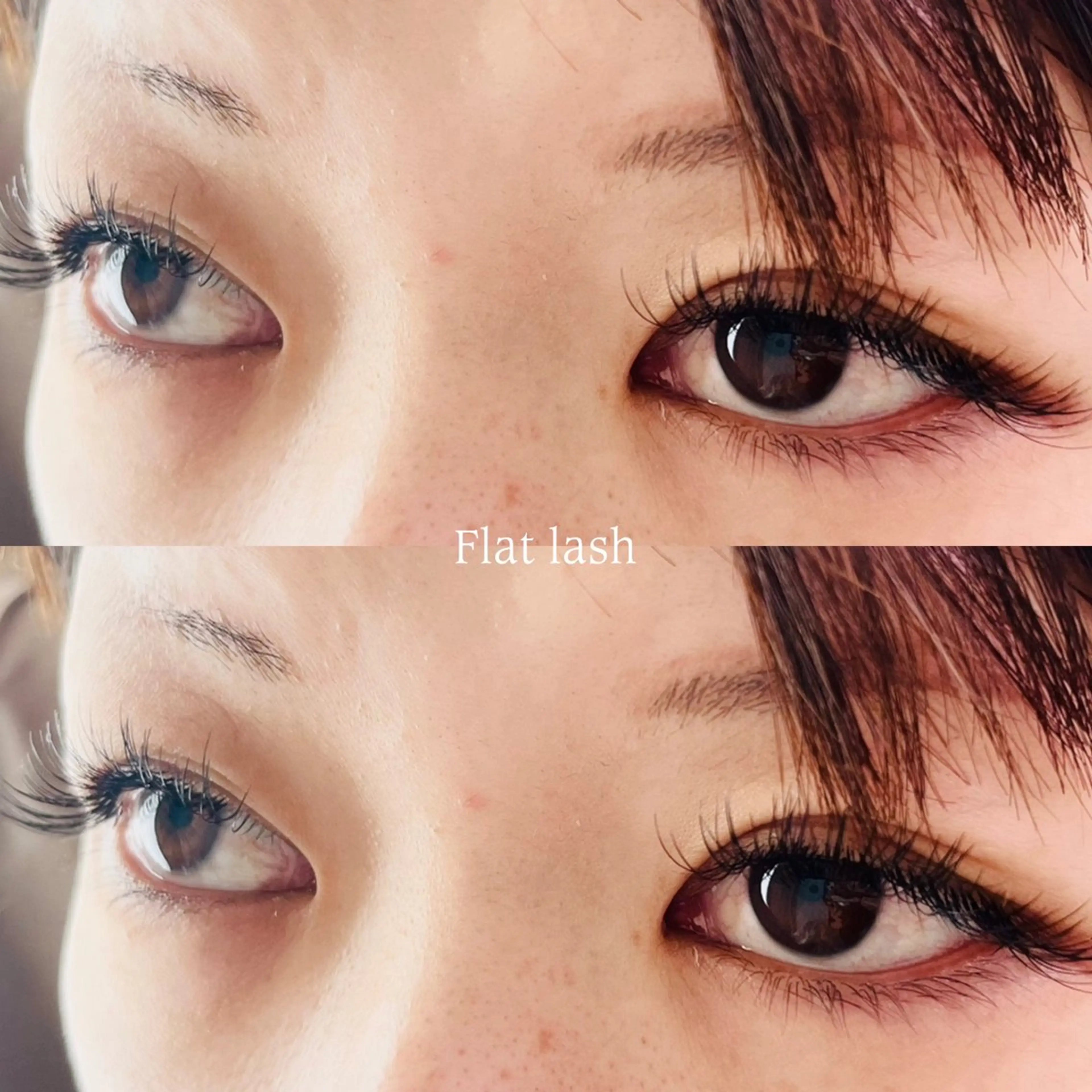 マツエク・マツパ Cカール フラットラッシュ Jカール HERA 【ヘラ】のマツエク・マツパデザイン