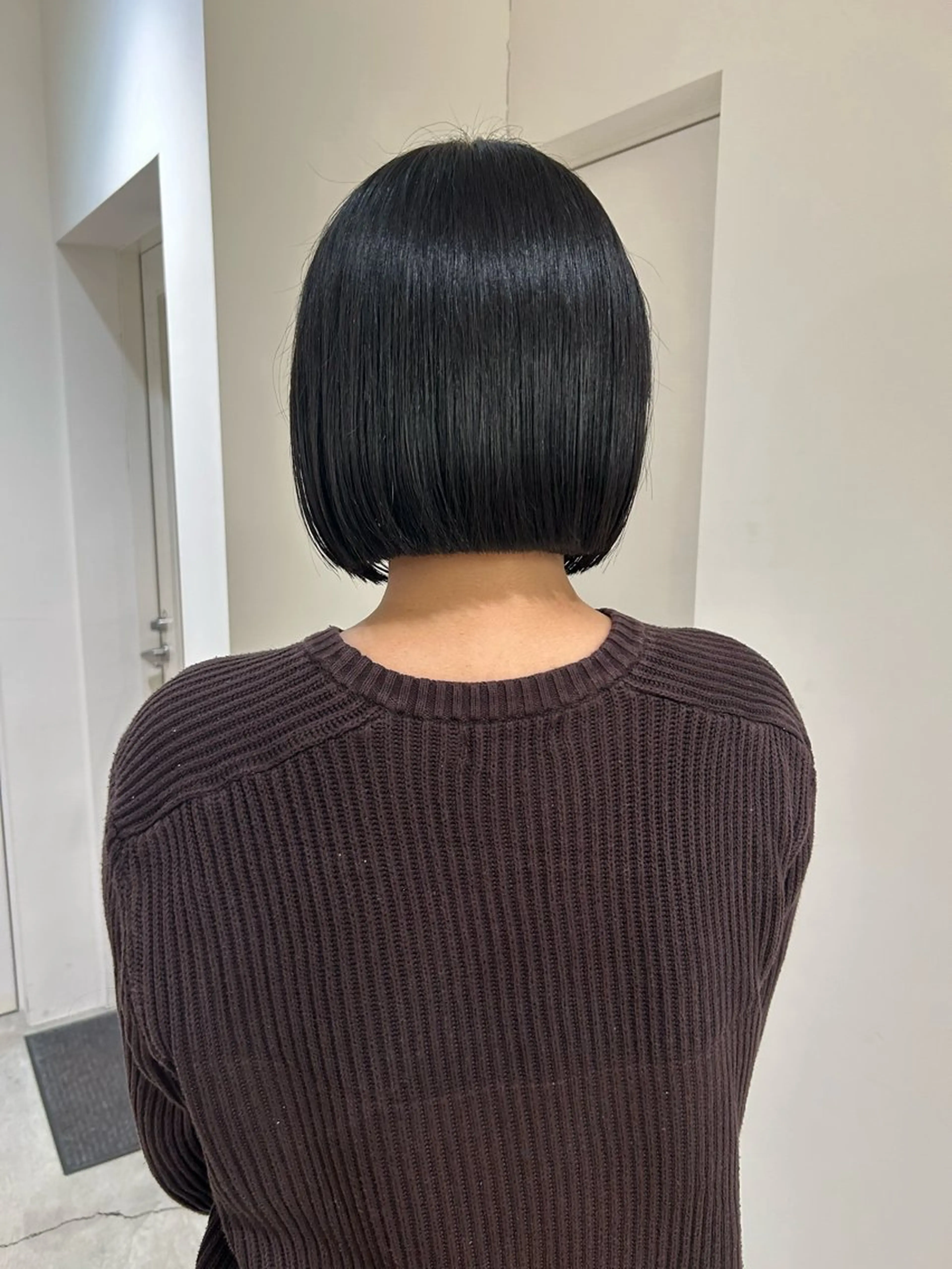 ショート カラー ボブ 、 、のヘアスタイル