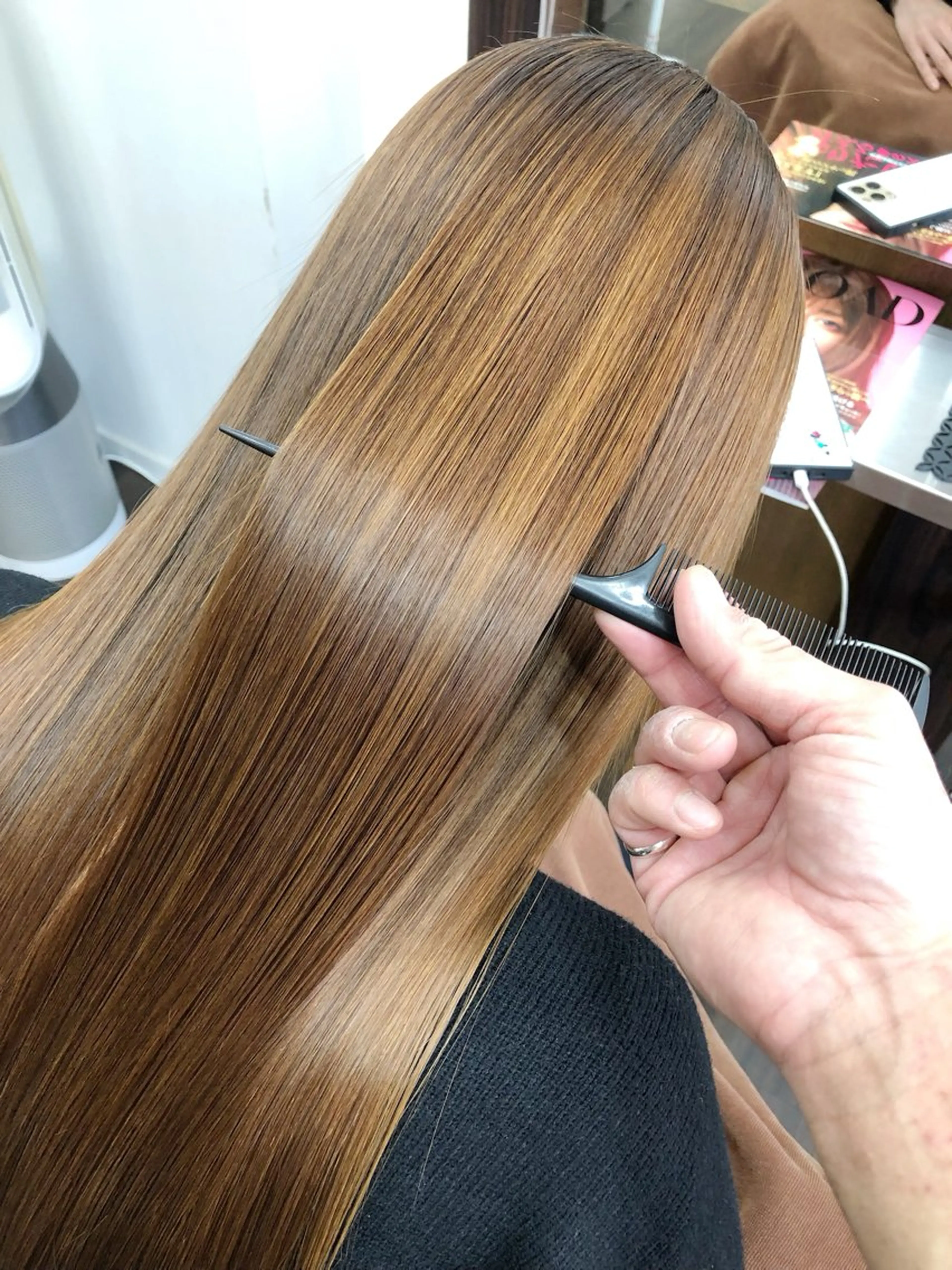 【premium髪質改善】ドライカット×premium美髪矯正×トステア質感再整トリートメントの写真