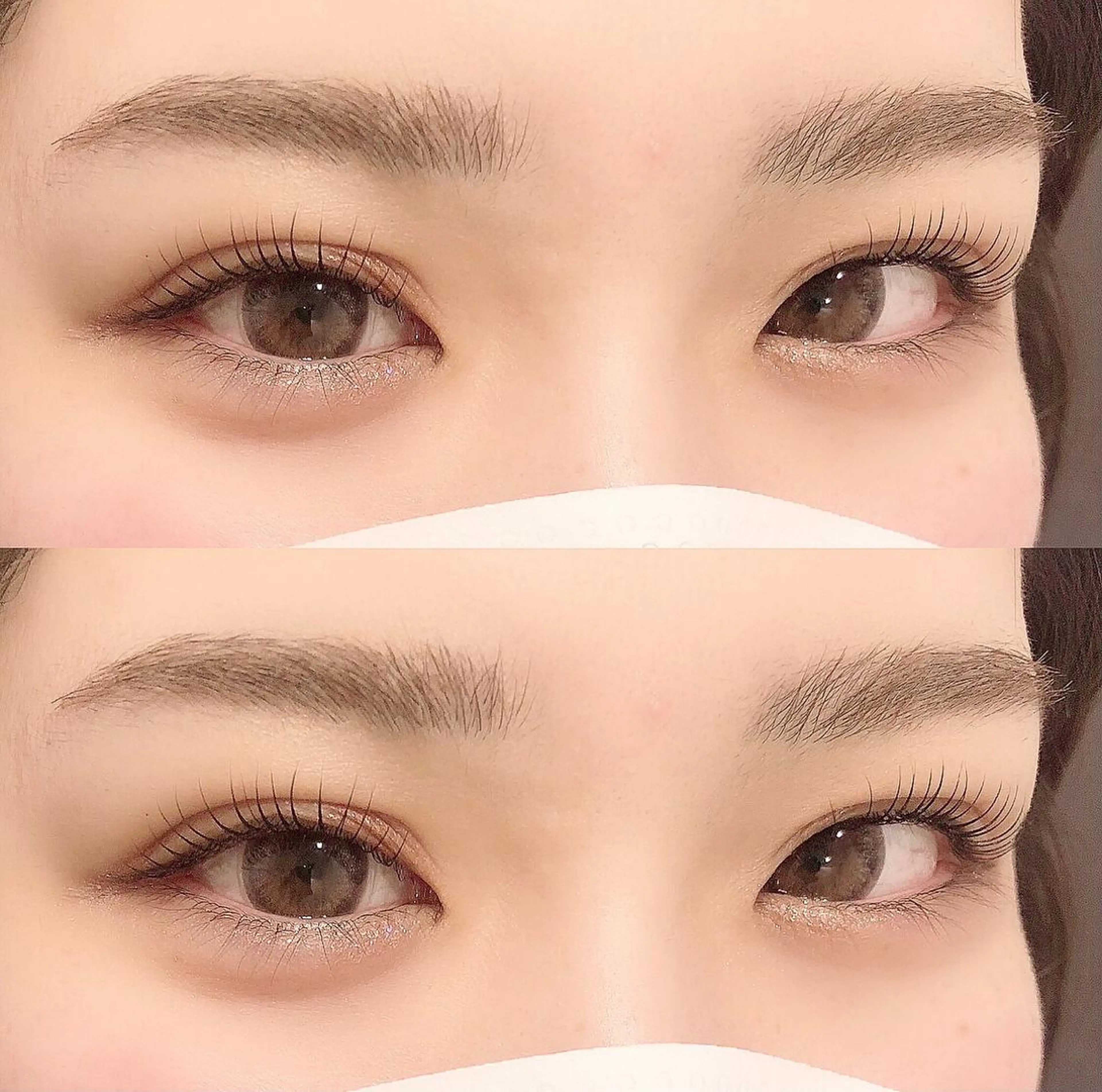 マツエク・マツパ アイブロウ 眉カラー . mikuのマツエク・マツパデザイン