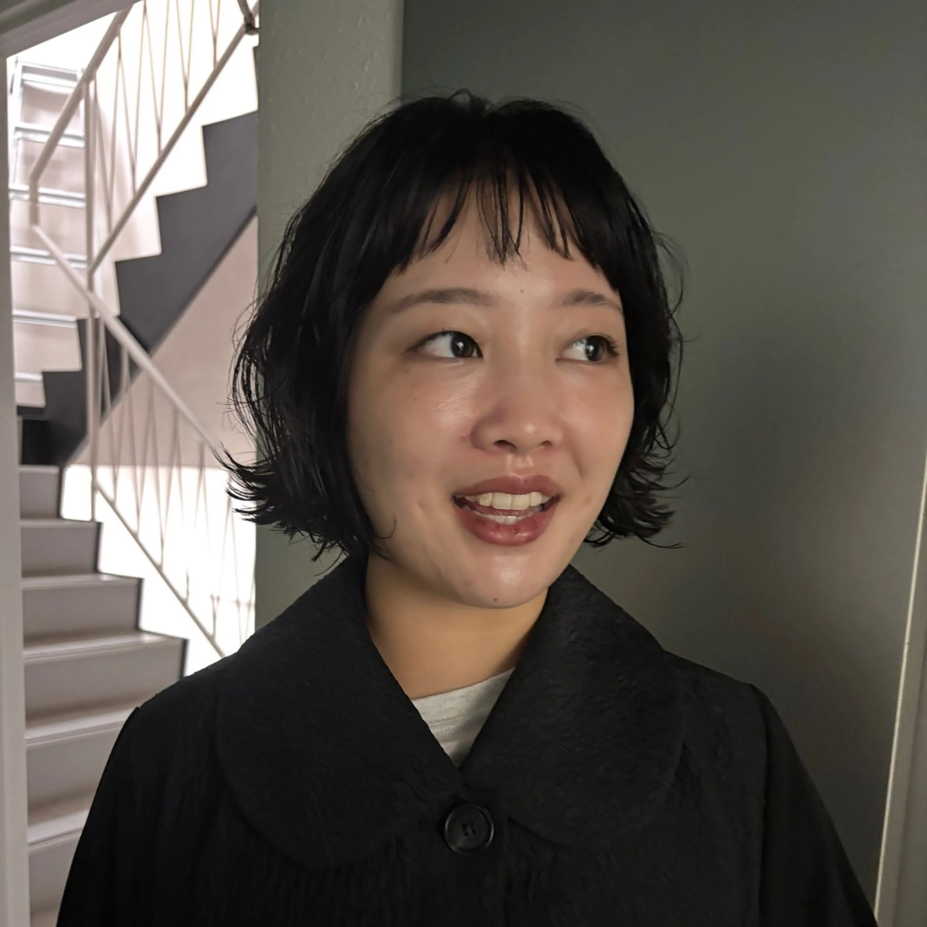 ショート カラー パーマ トレンドボブ /ミリヤのヘアスタイル