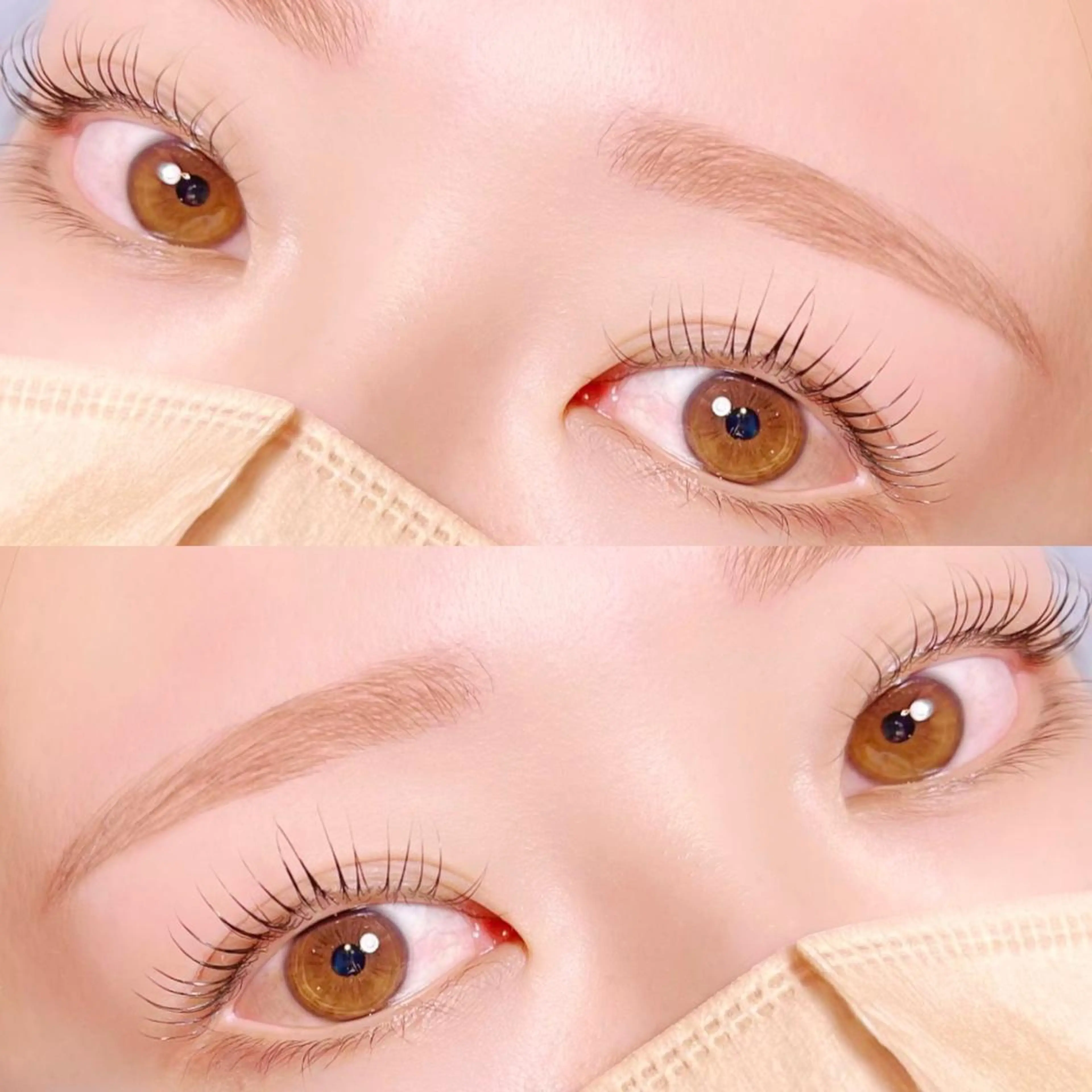 マツエク・マツパ アイブロウ rina Amelie渋谷のマツエク・マツパデザイン