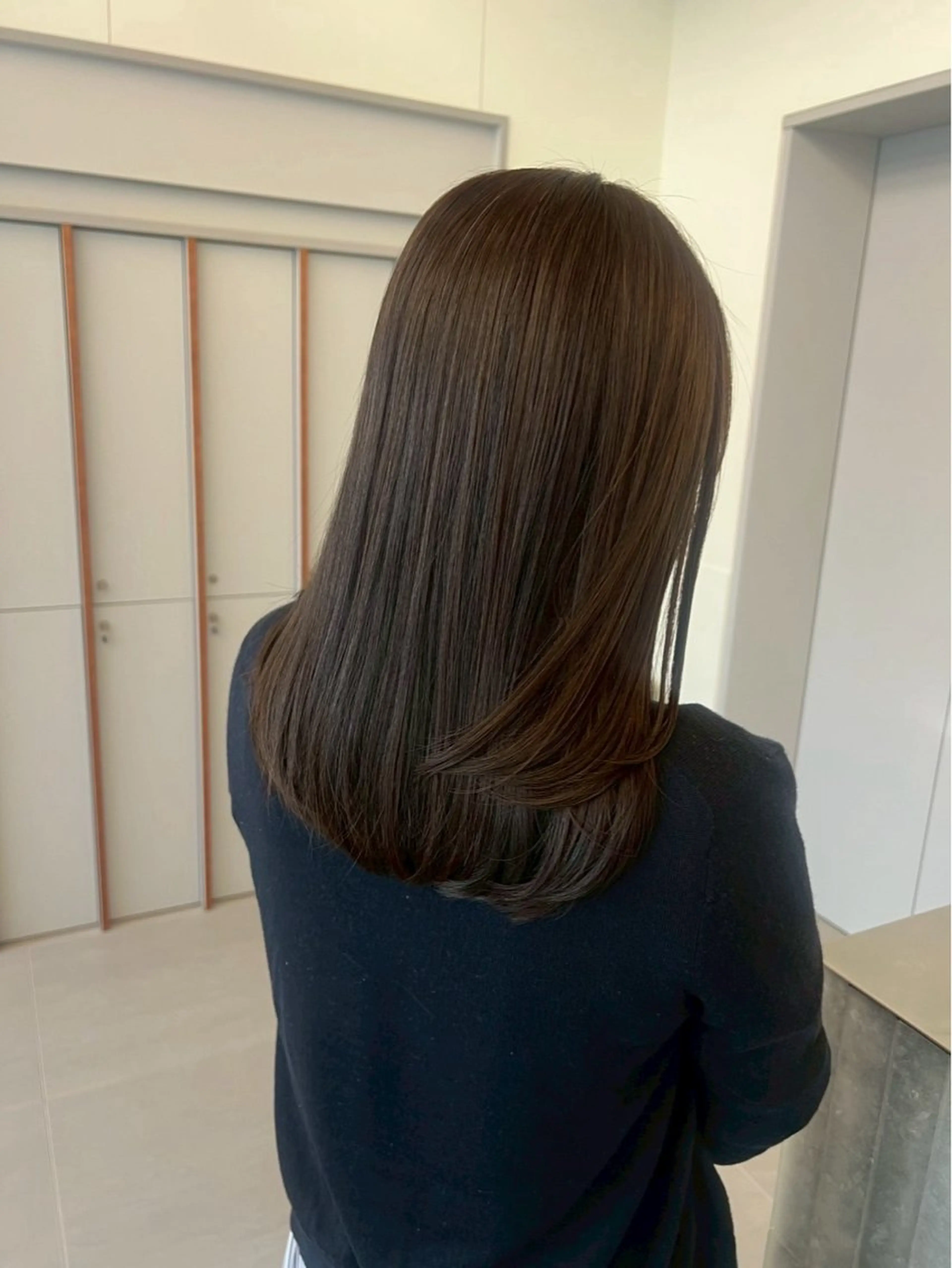 ミディアム レイヤーカット‎🤍 /ともえ🤎🧸のヘアスタイル