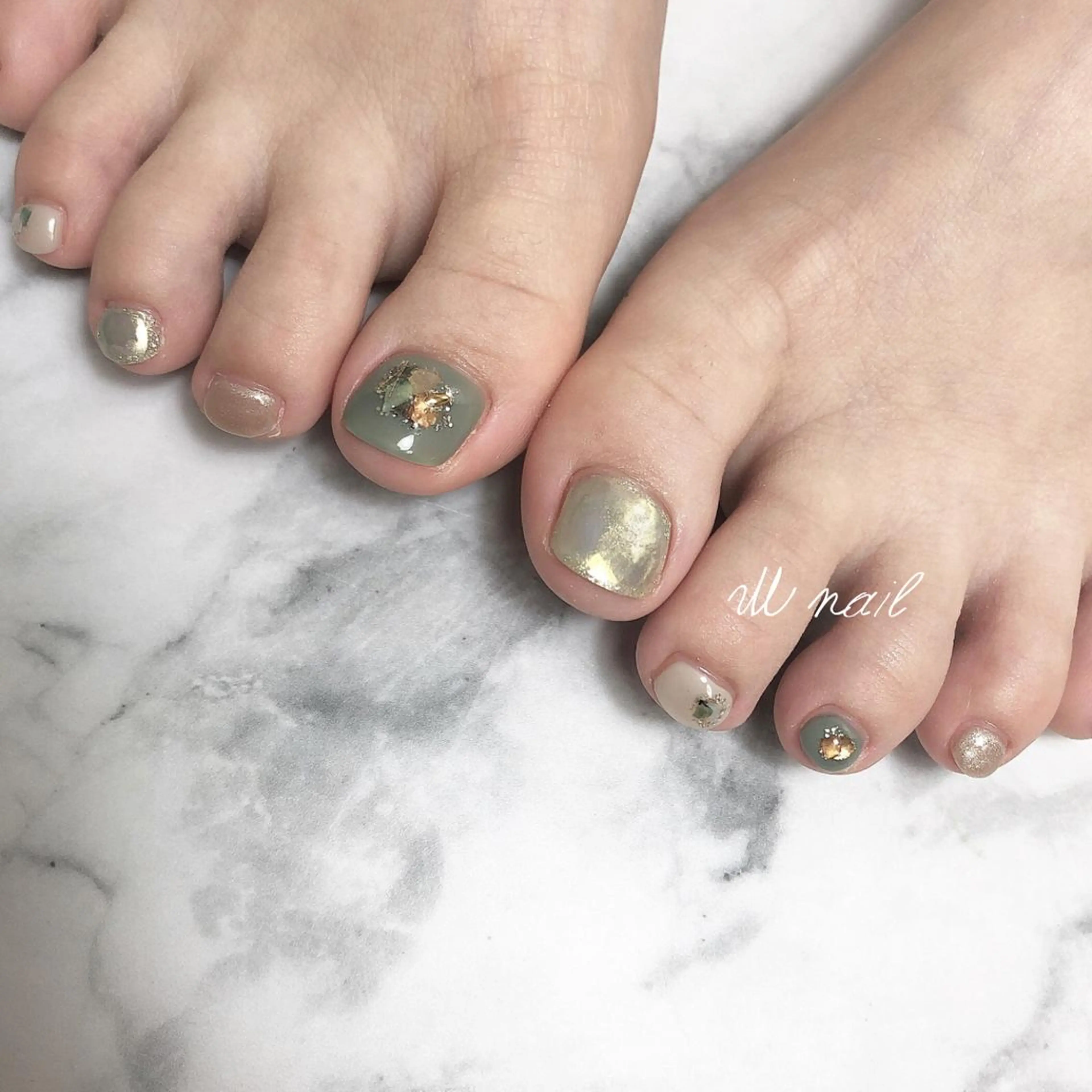 ネイル フットネイル M　nail所属・M nailのネイルデザイン