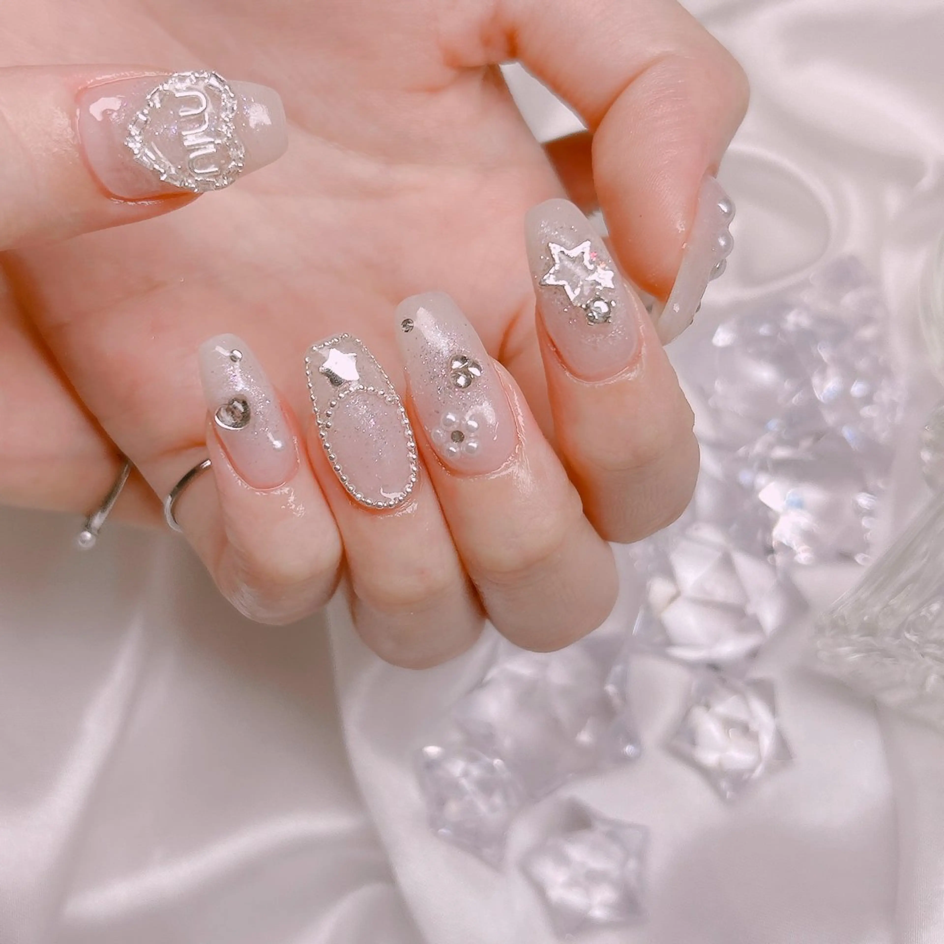 ネイル ハンドネイル junna 金山.東別院.上前津のネイルデザイン