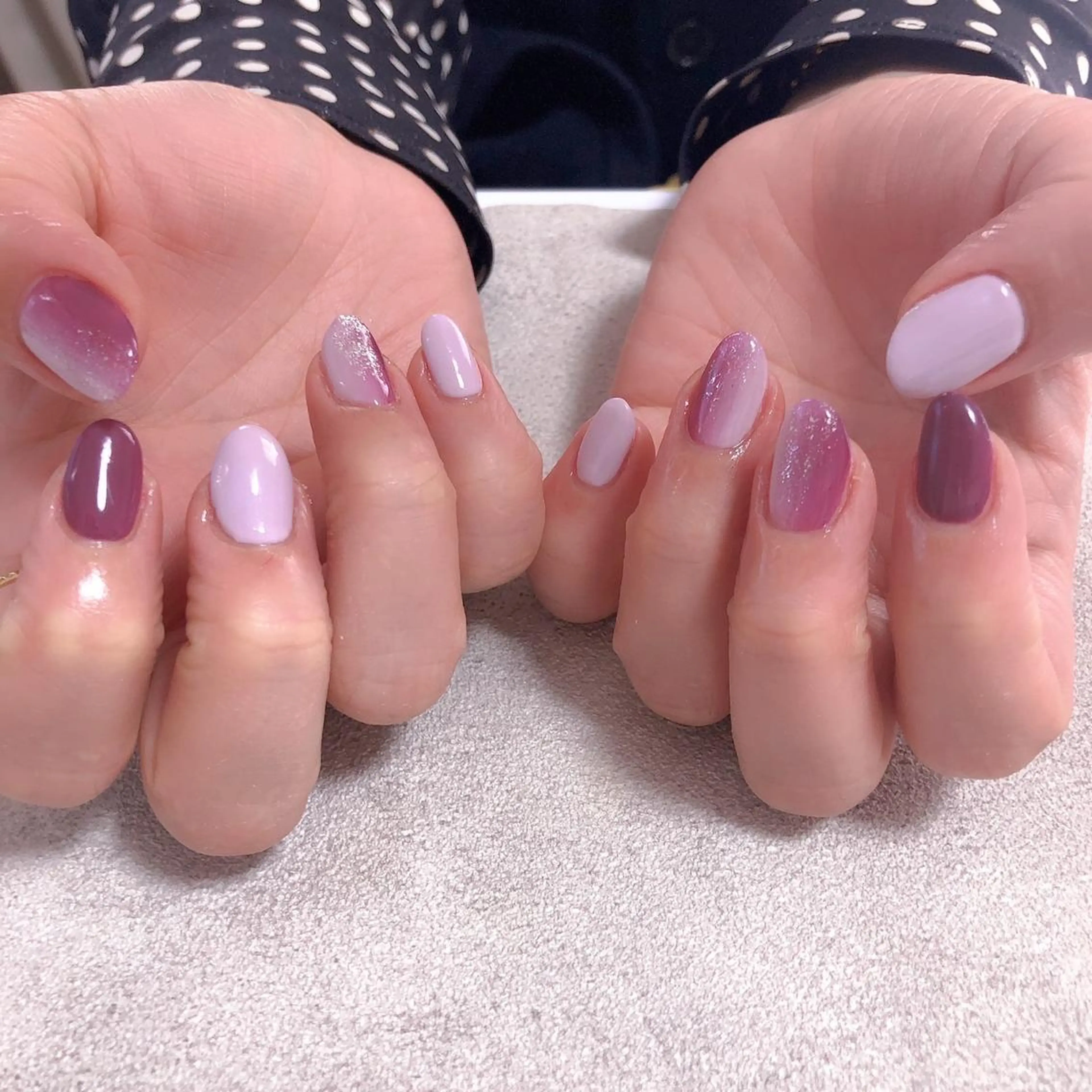 ネイル オーロラネイル フラワーネイル フットネイル フレンチネイル ジェルネイル Mogu nail 二子玉川のネイルデザイン