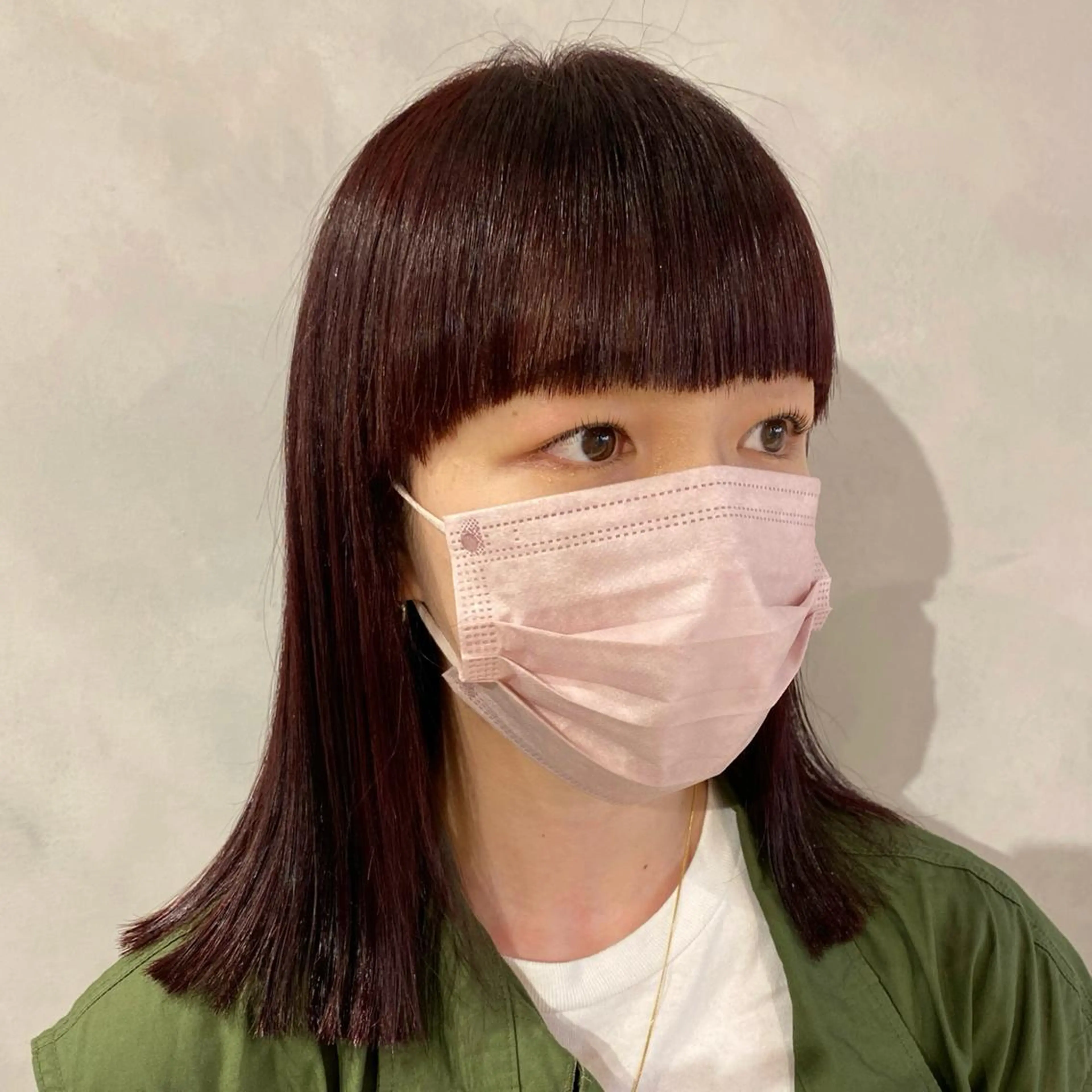 ミディアム カラー カット ヘアカラー トリートメント デザインカラー/パー マ🦖外岡咲希🦖のヘアスタイル