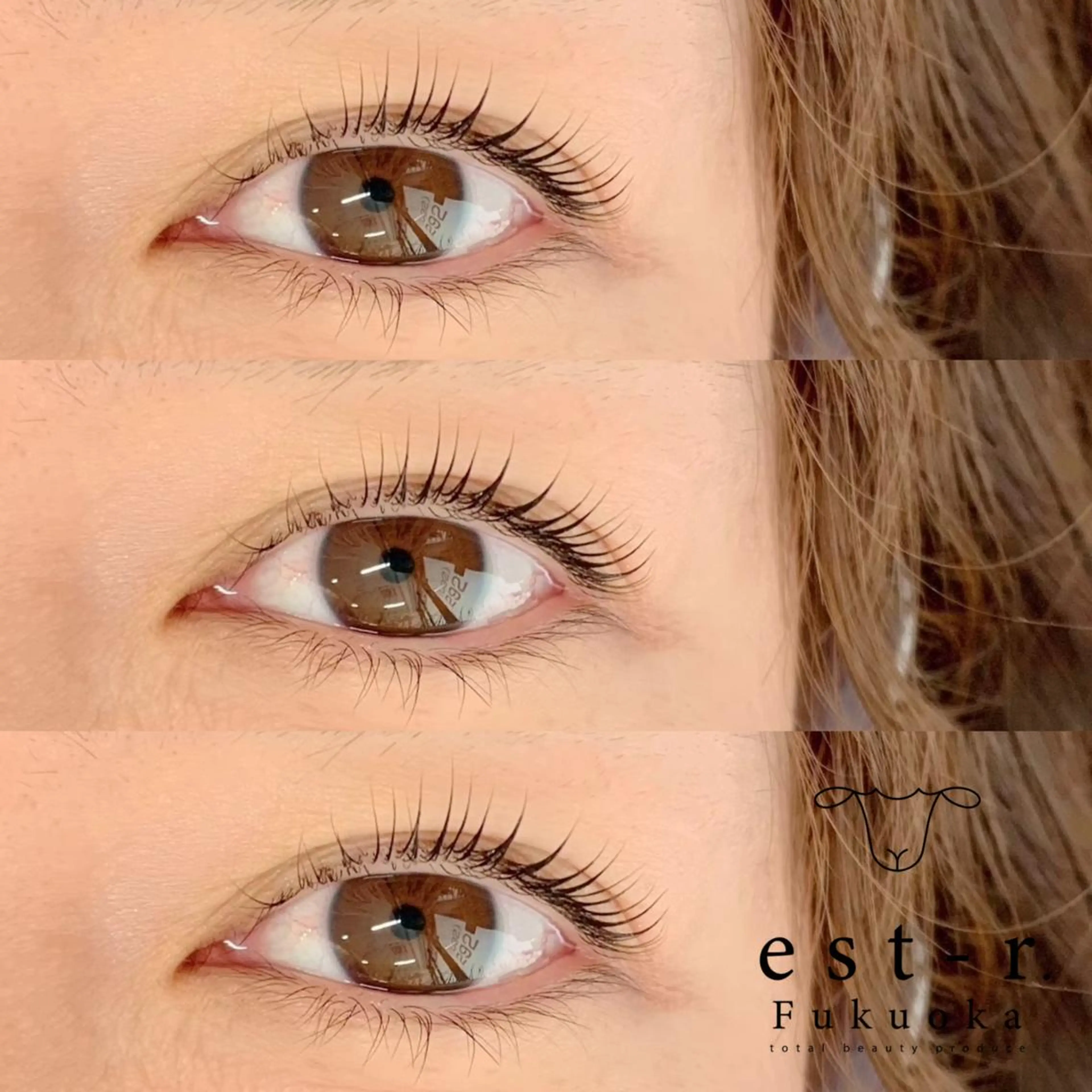 マツエク・マツパ パリジェンヌラッシュリフト まつげパーマ 下まつげエクステ 一重×まつ毛パーマ ボリュームラッシュ satsuki 博多/アイブロウのマツエク・マツパデザイン