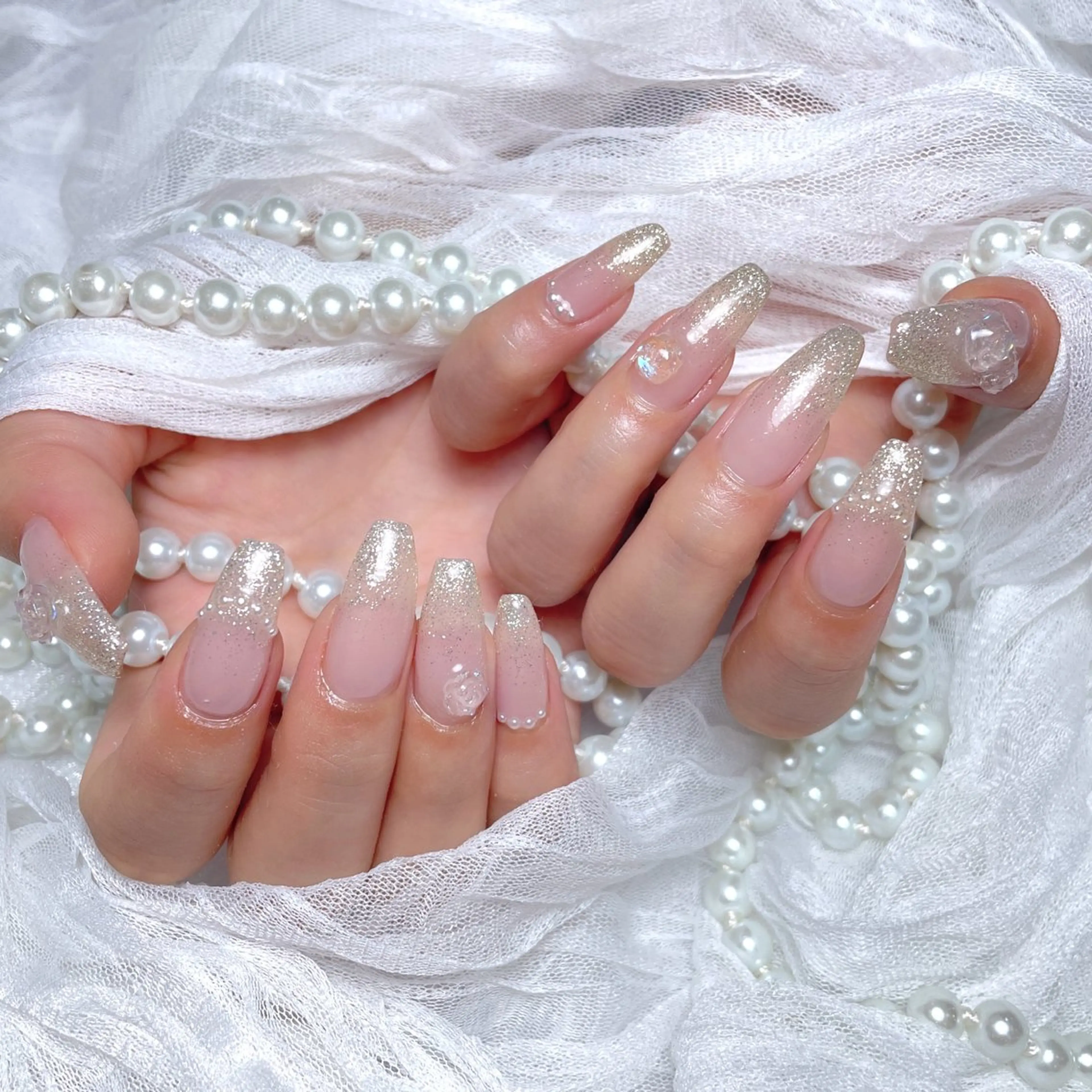 ネイル 持ち込み ハンドネイル M2 beauty Hoshinaのネイルデザイン