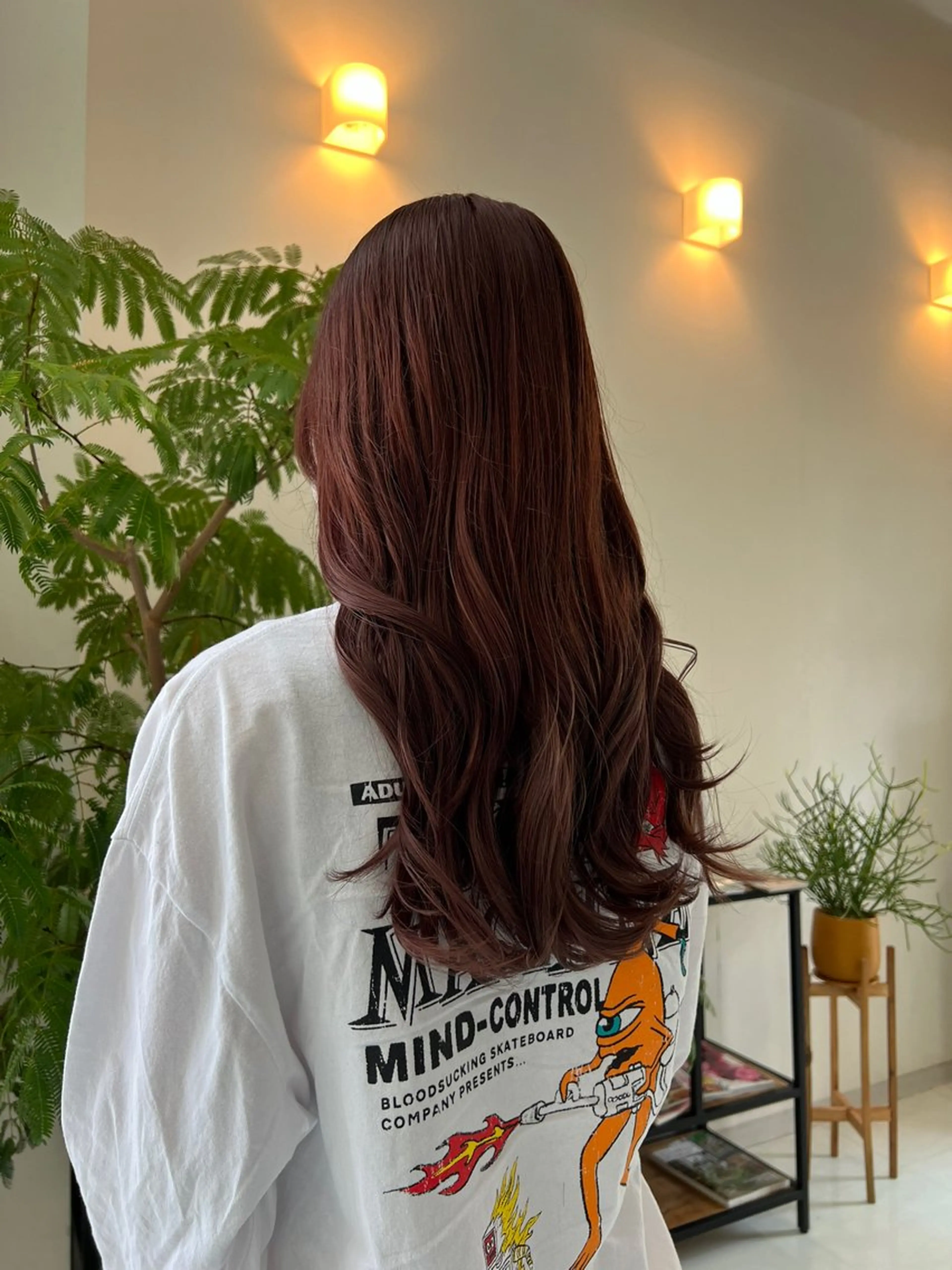 ミディアム 松下 英奈のヘアスタイル