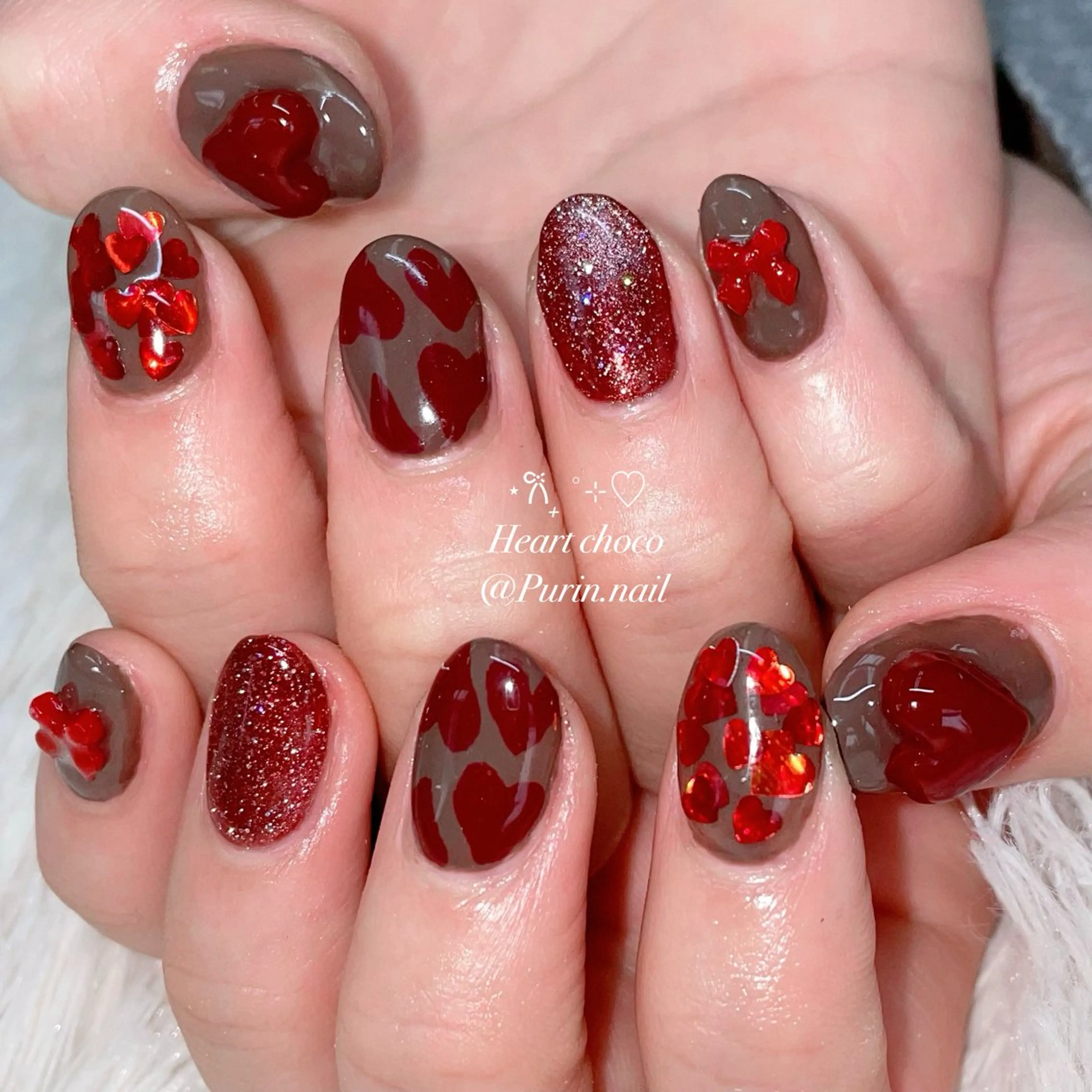 ネイル ハンドネイル Nails by Purin🍮のネイルデザイン