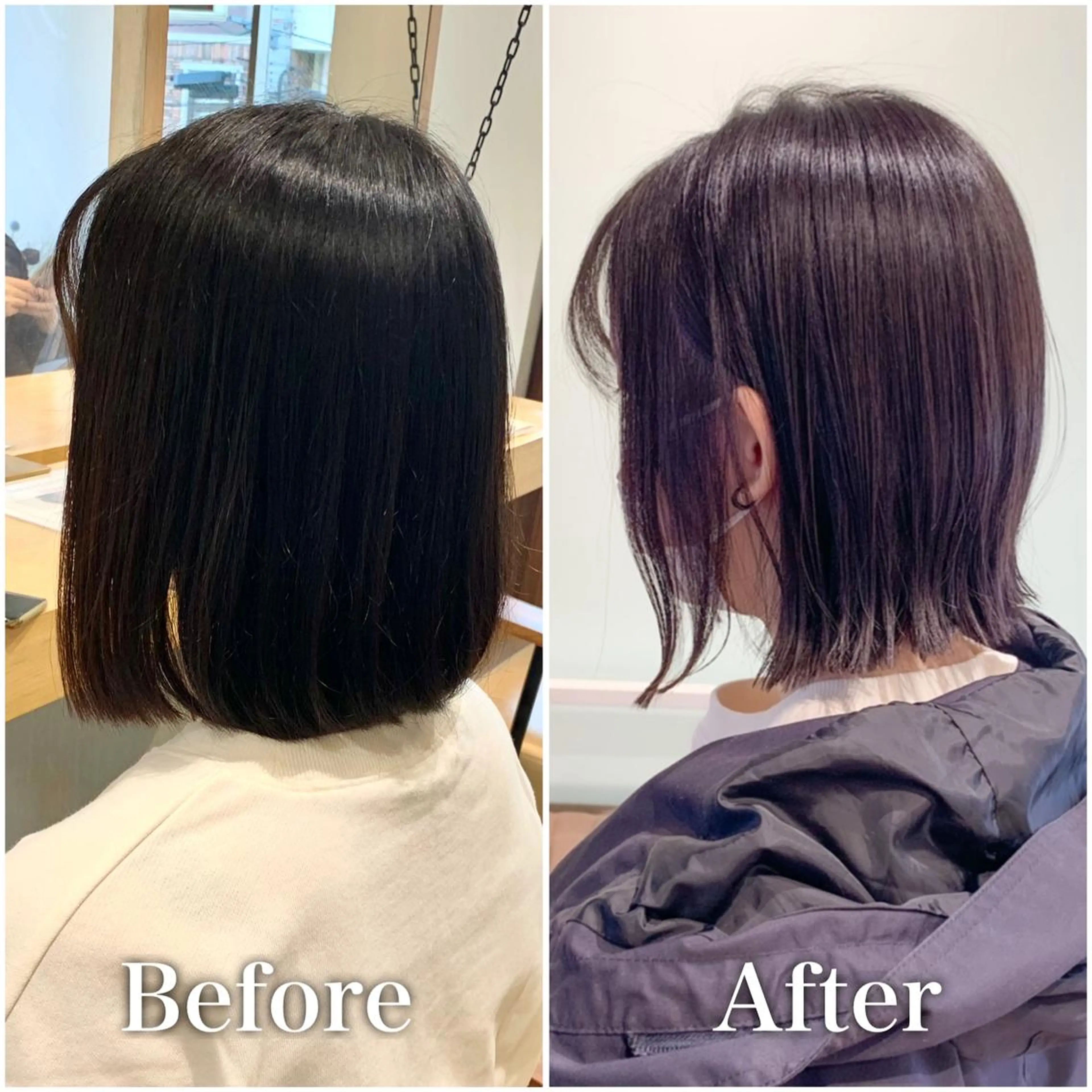 ショート 前下がりボブ ボブ カット トリートメント 森本 裕太 / ボブのヘアスタイル