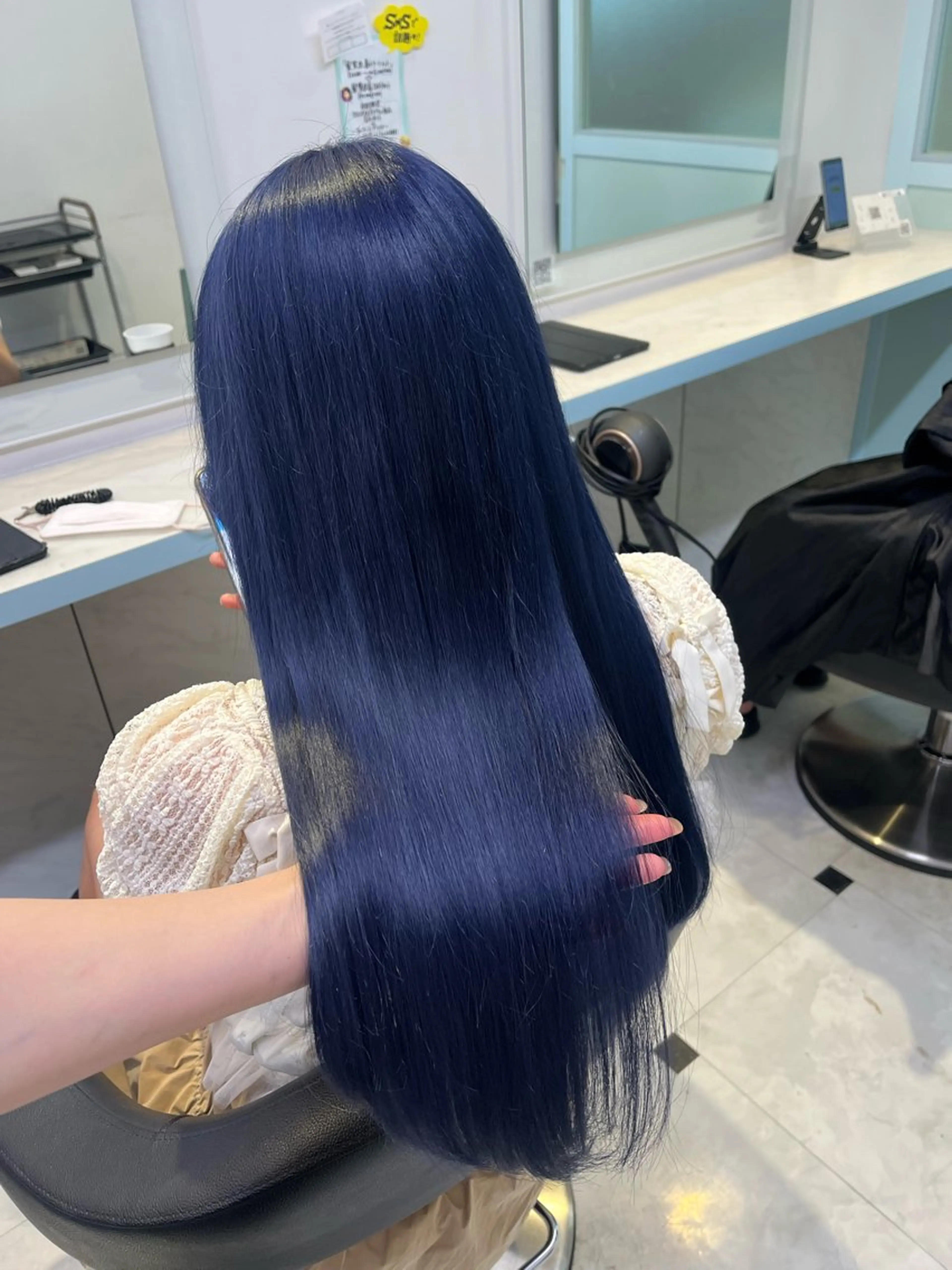 ロング カラー ヘアカラー トリートメント ブリーチカラー 🩵MIZUKIのヘアスタイル