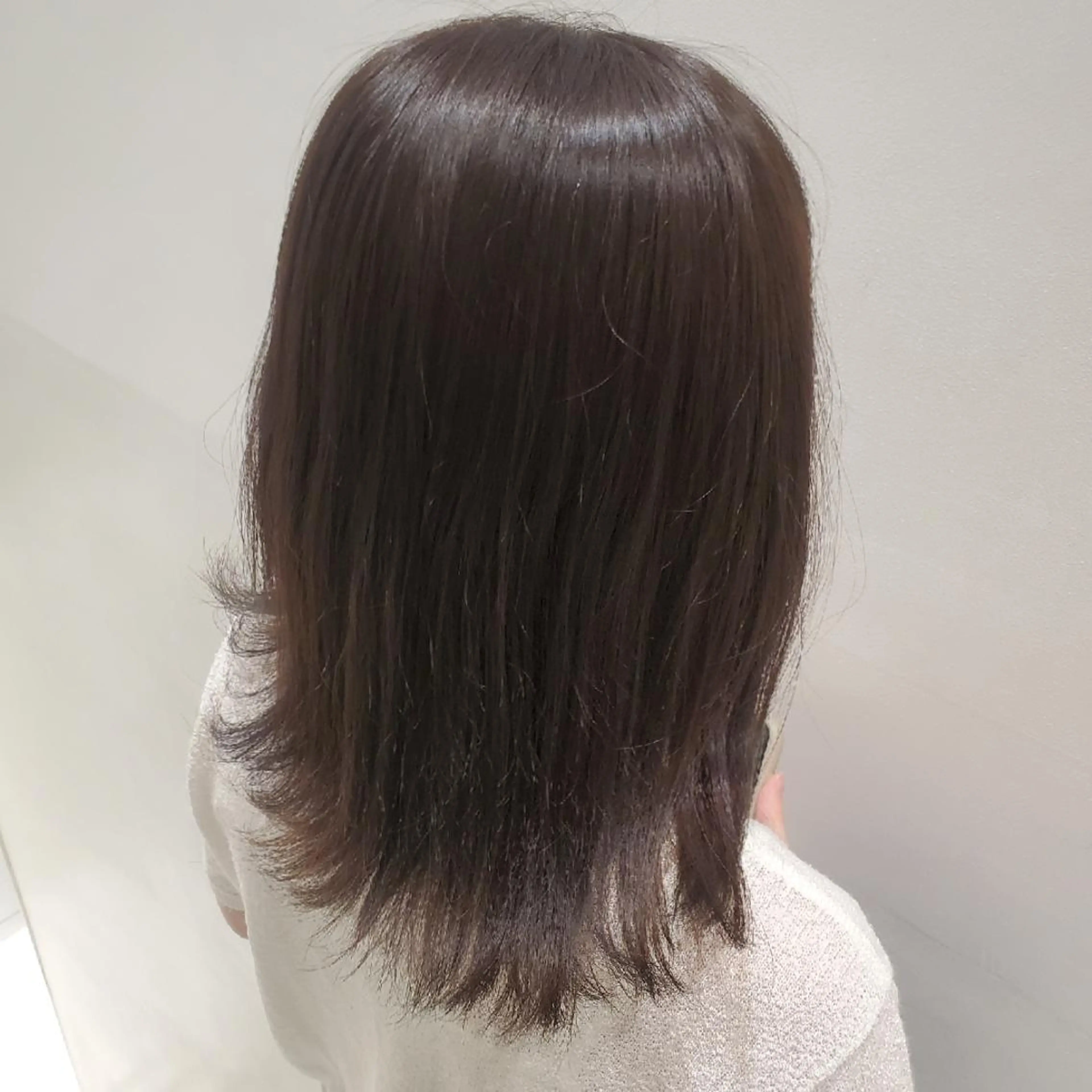 ミディアム カラー グレージュ ヘアカラー トリートメント パーソナルカラー 診断🍀マリンのヘアスタイル