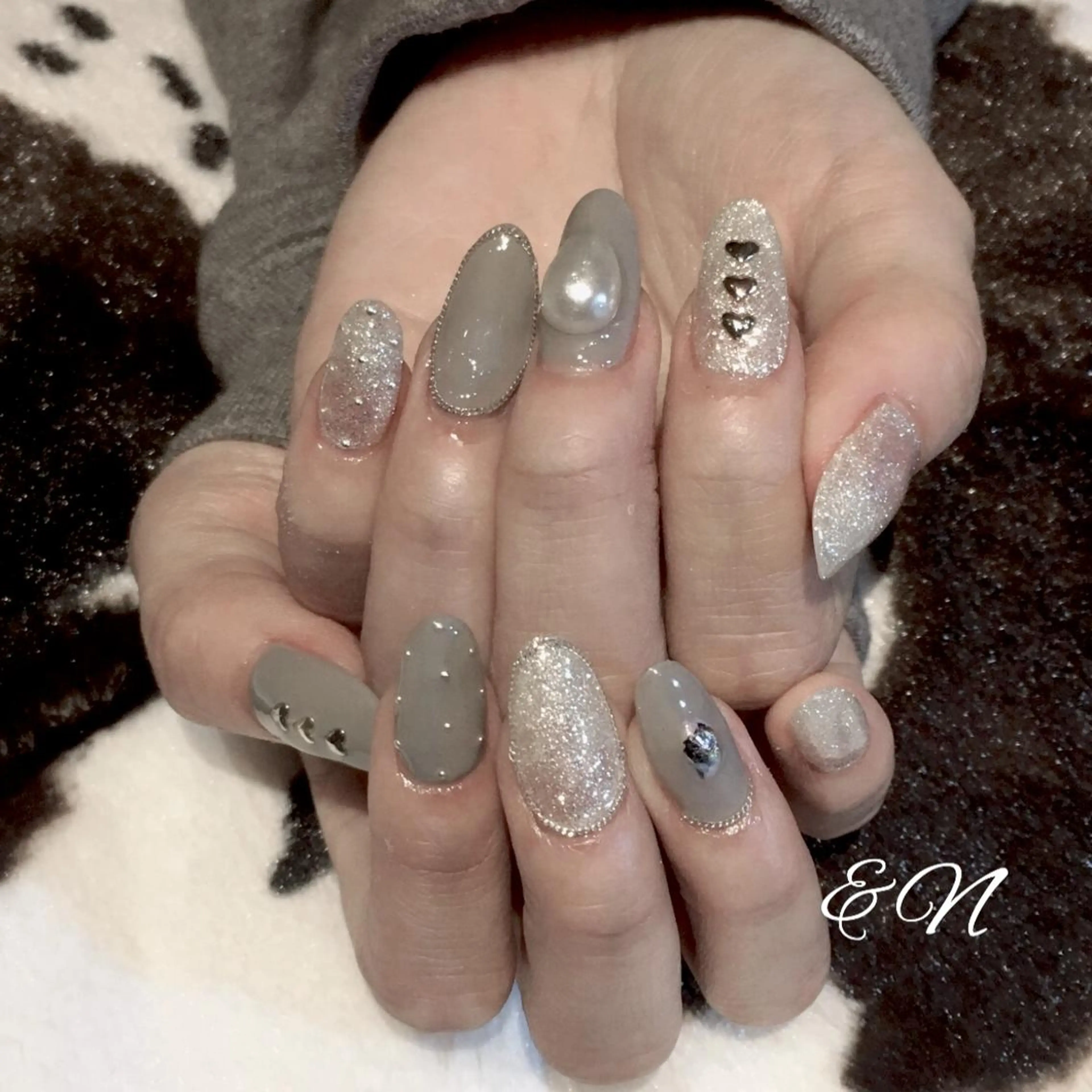 ネイル アートネイル ニュアンスネイル ショートネイル &N NANAのネイルデザイン