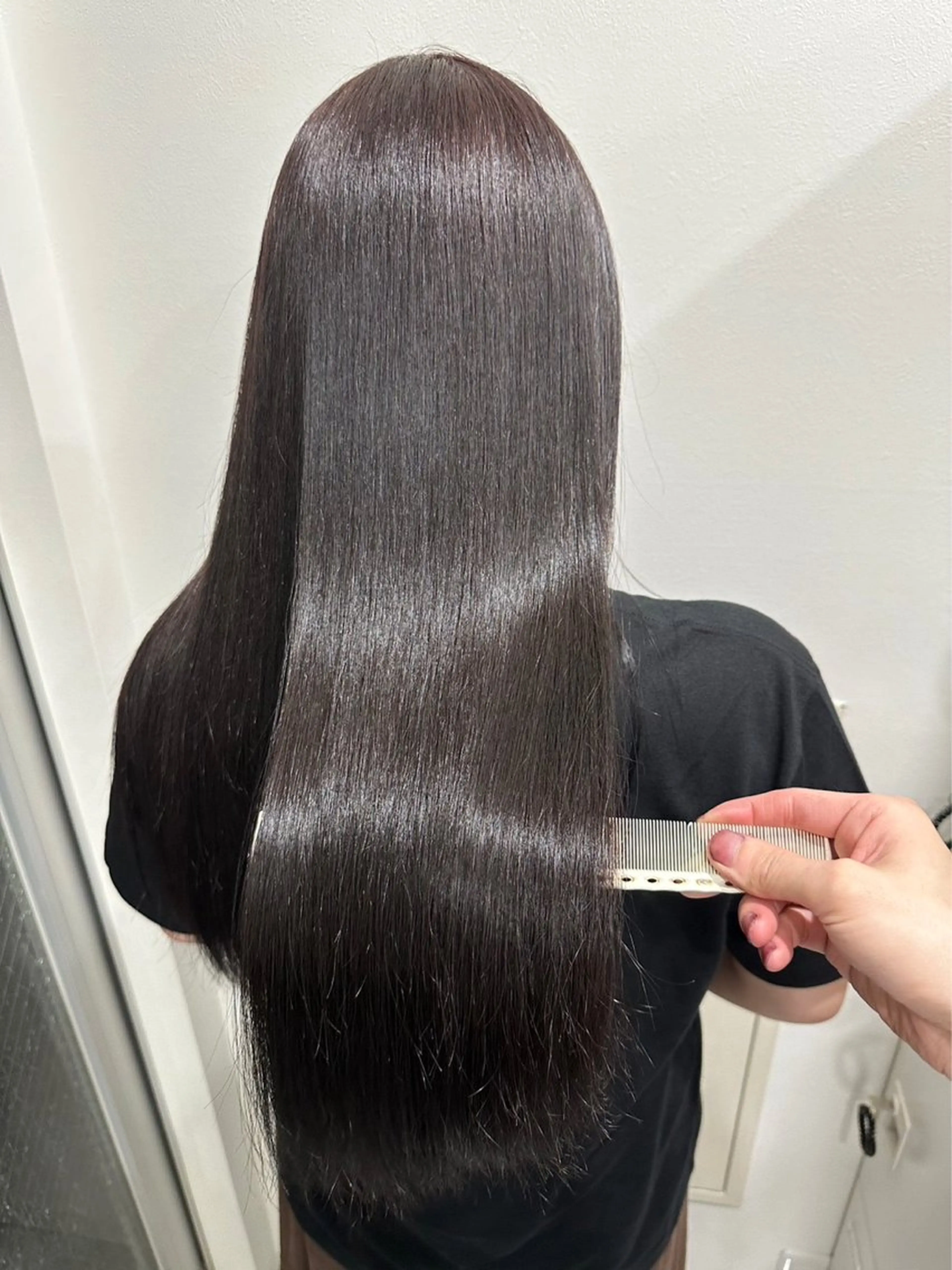 ロング カラー ブラウンカラー ダークブラウン 垢抜けハイトーン☀／ 笑顔の美容師／しゅんのヘアスタイル