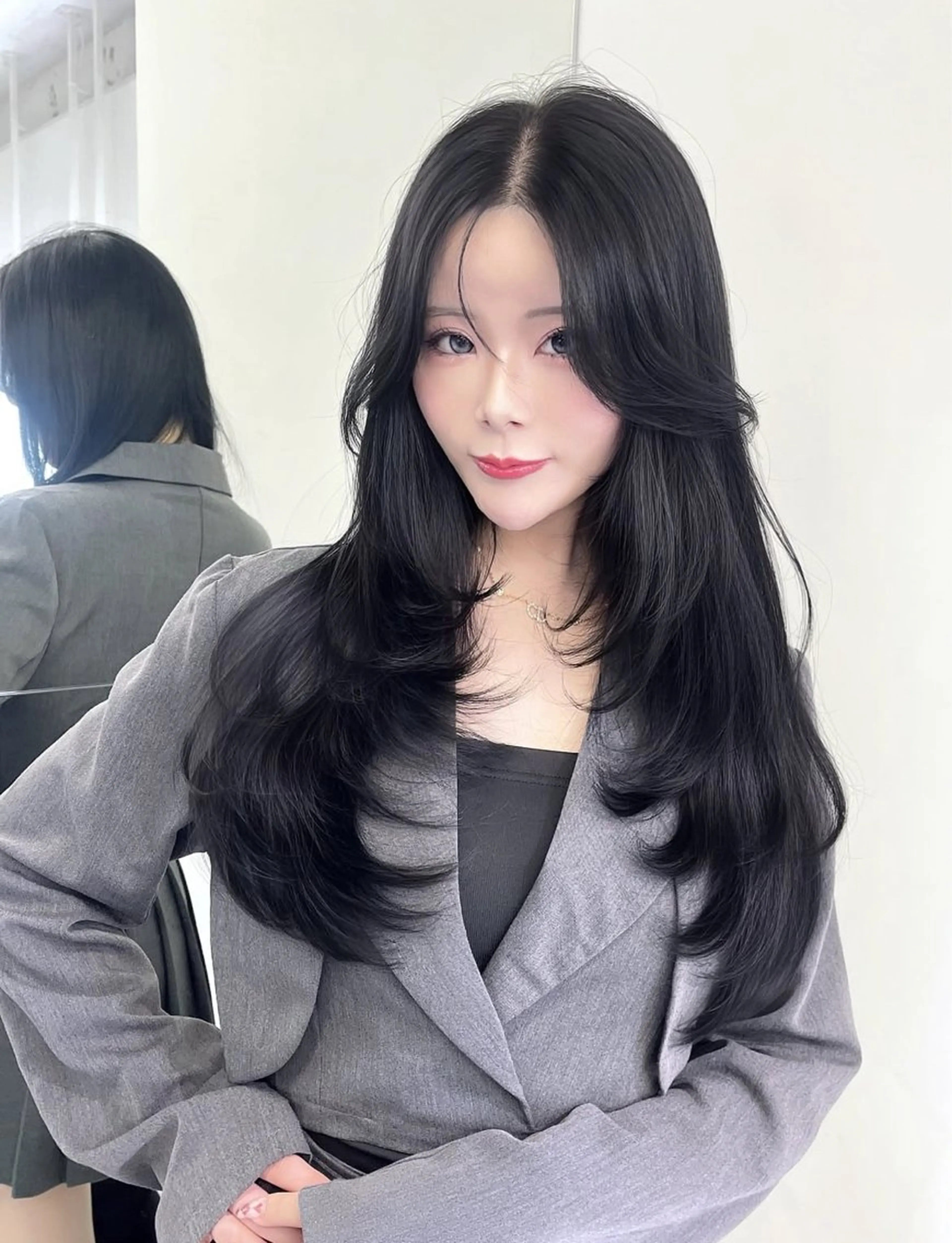 ロング カラー ヘアアレンジ カット ヘアカラー トリートメント 韓国ヘア/髪質改善 TAKAHIROのヘアスタイル