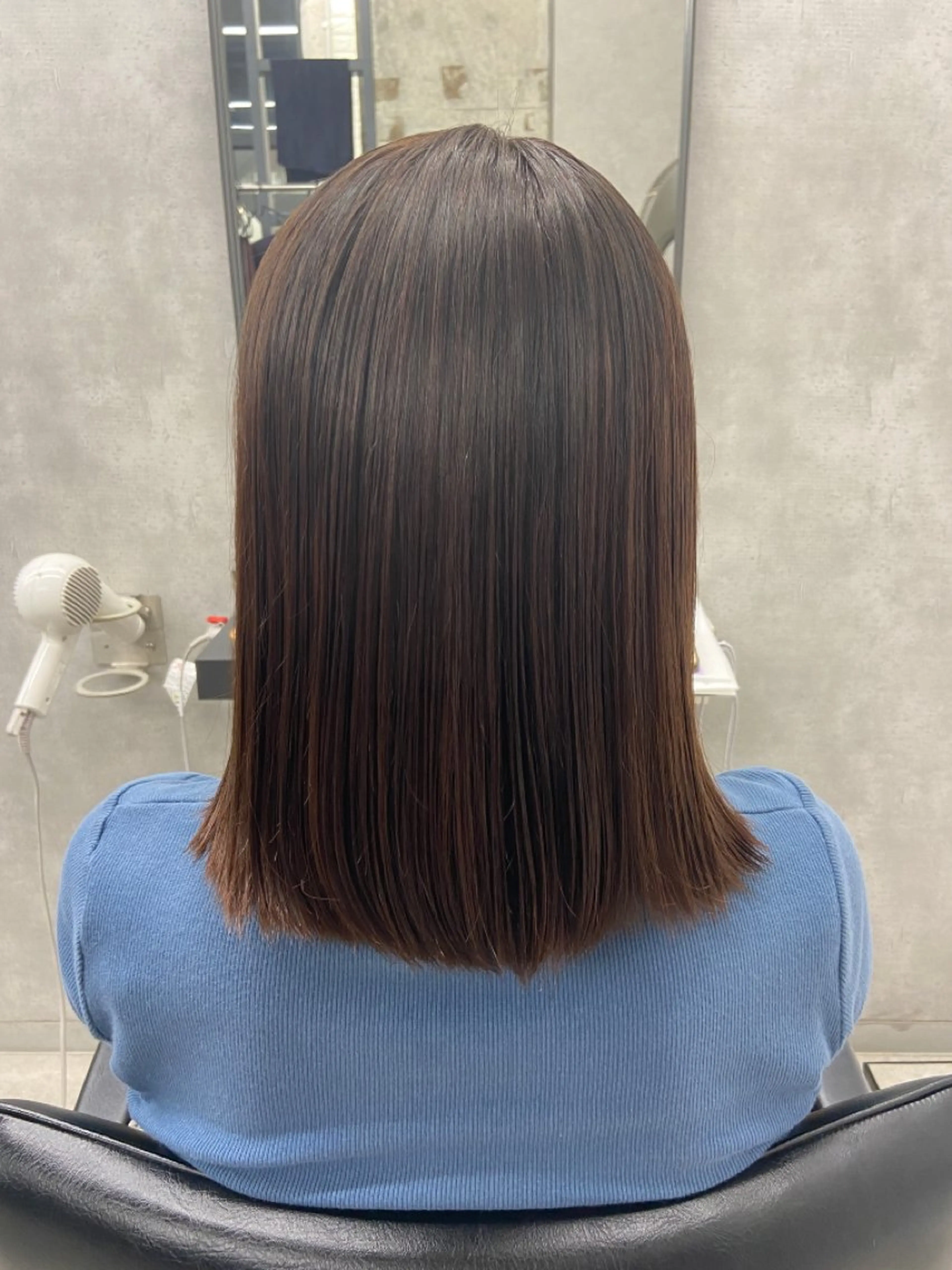 ミディアム ヘアカラー 宮尾 星夢のヘアスタイル