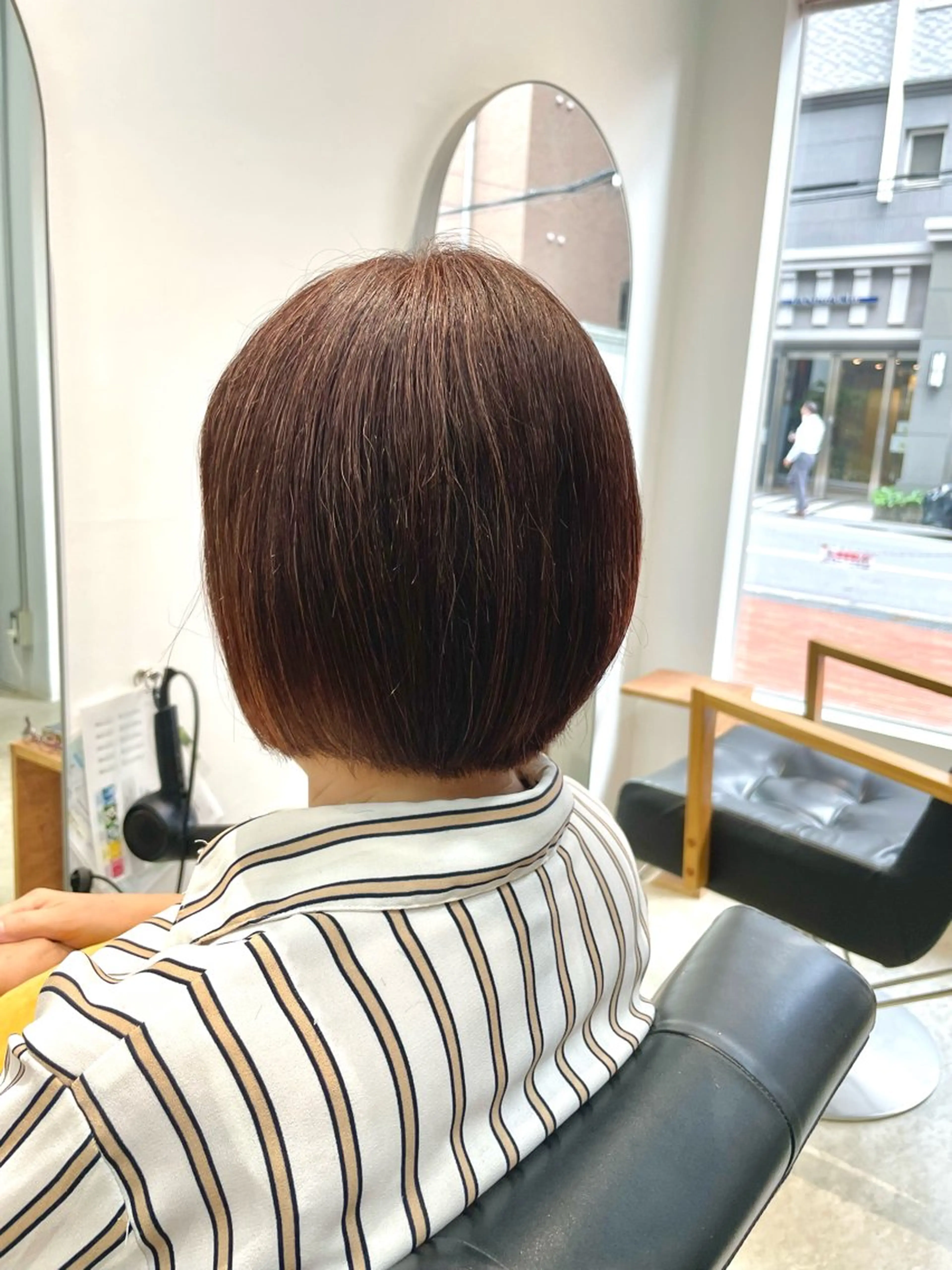 ショート ボブ 播磨茜/谷町四丁目/ Le'a/スパニストのヘアスタイル