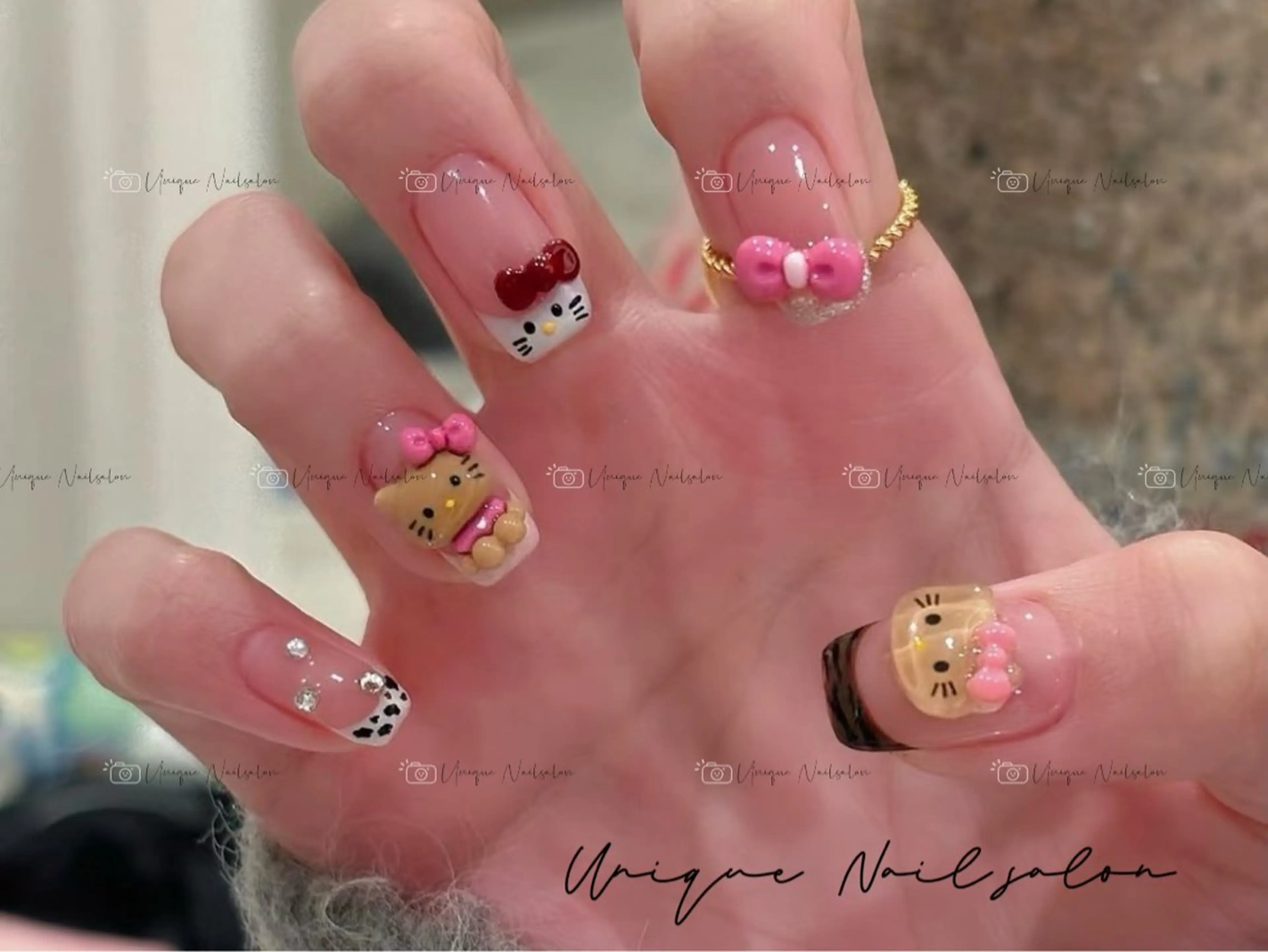 ネイル UniqueNail 長さだし専門店のネイルデザイン