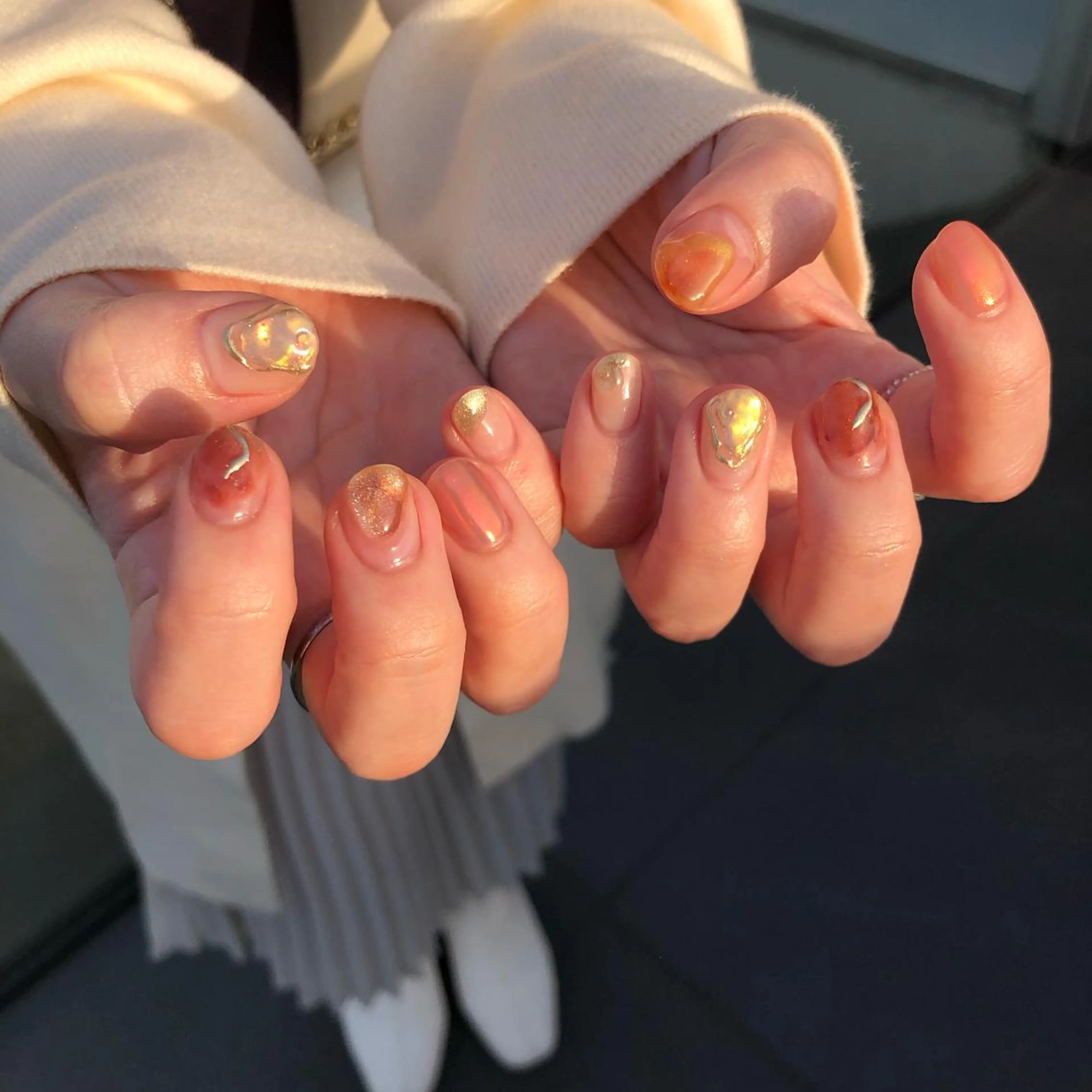 ネイル ハンドネイル yurina/ パラジェル認定サロンのネイルデザイン