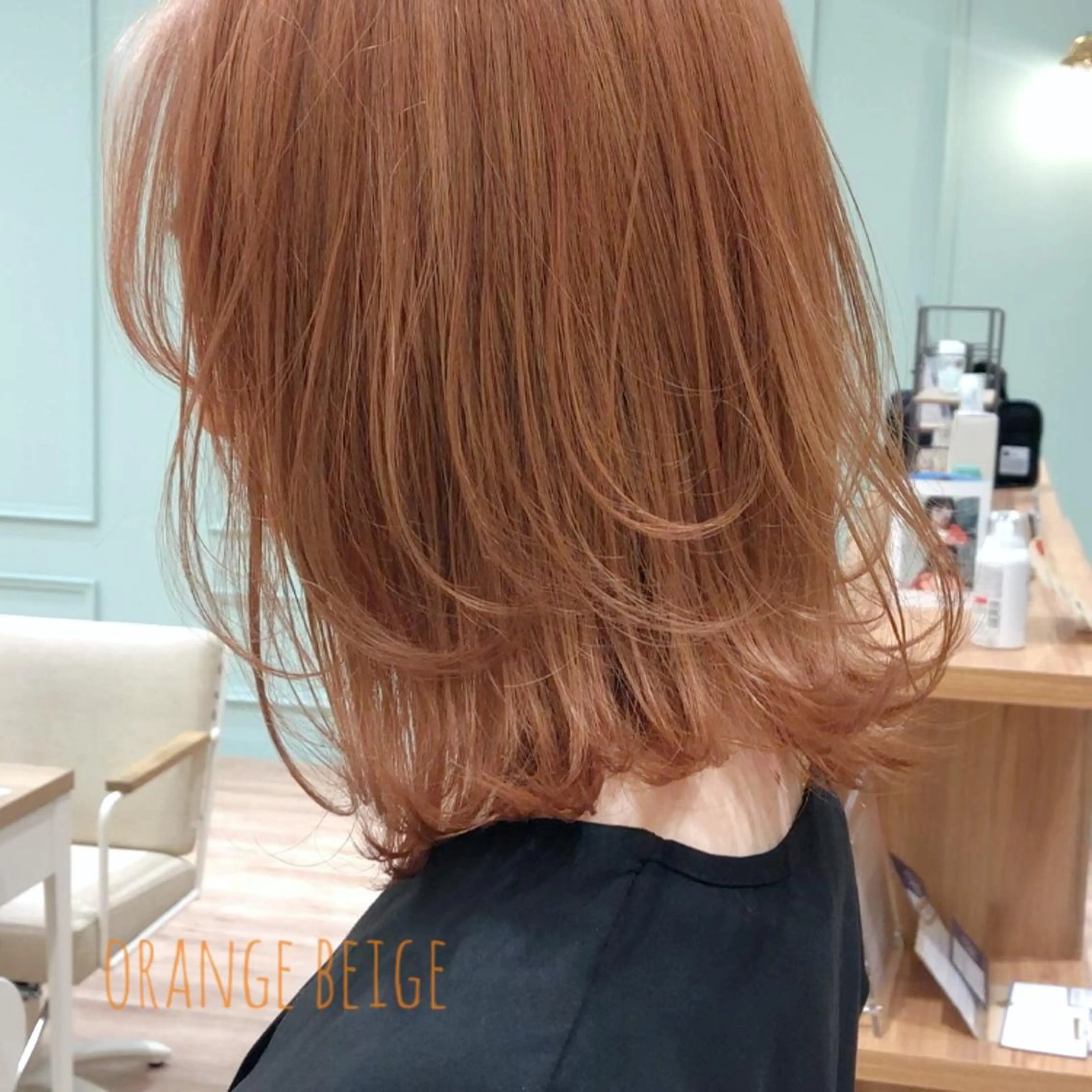 ミディアム ケアブリーチ 坪井佑樹のヘアスタイル