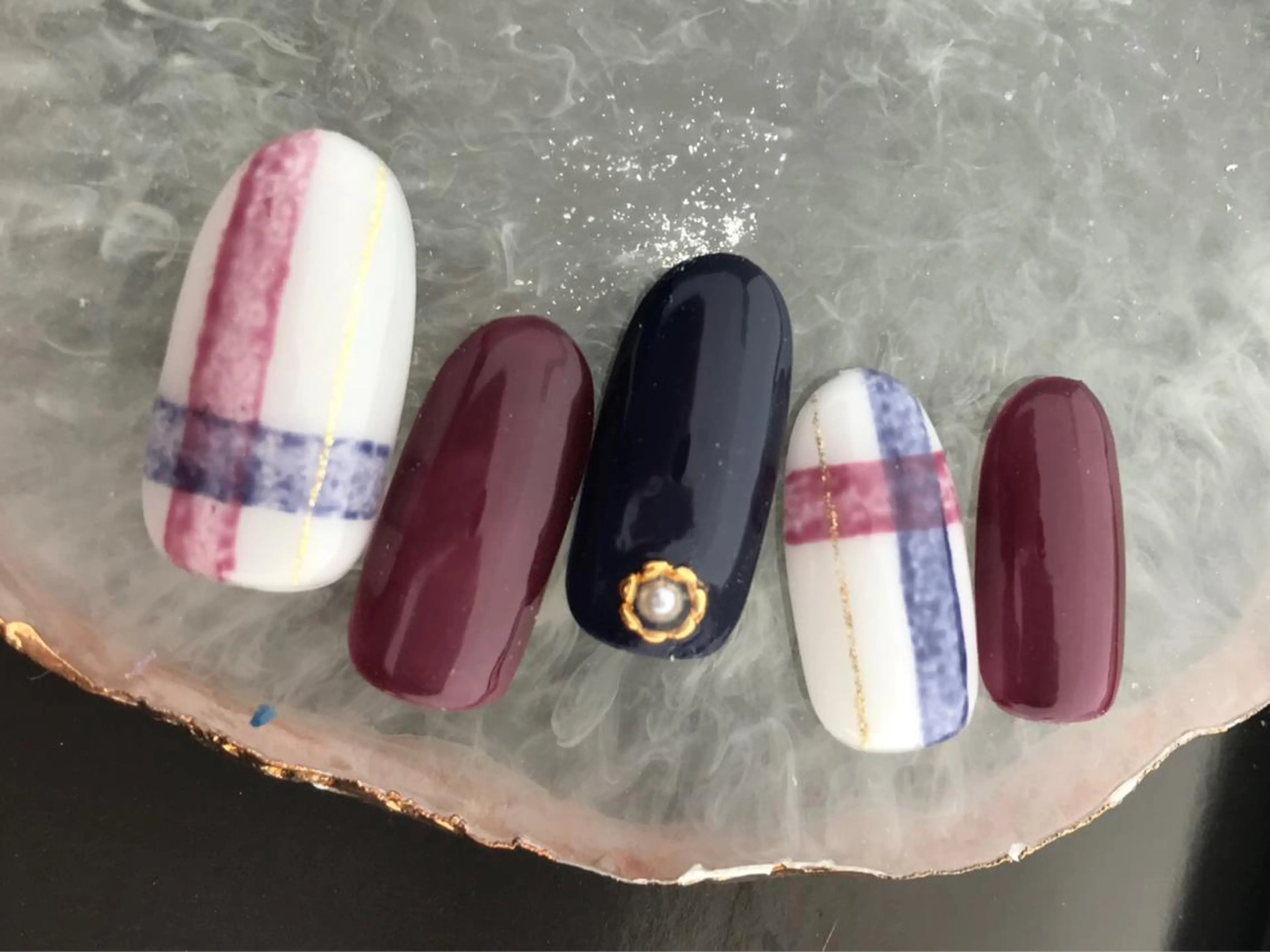 ネイル トップネイリスト Ribbon立川店のネイルデザイン