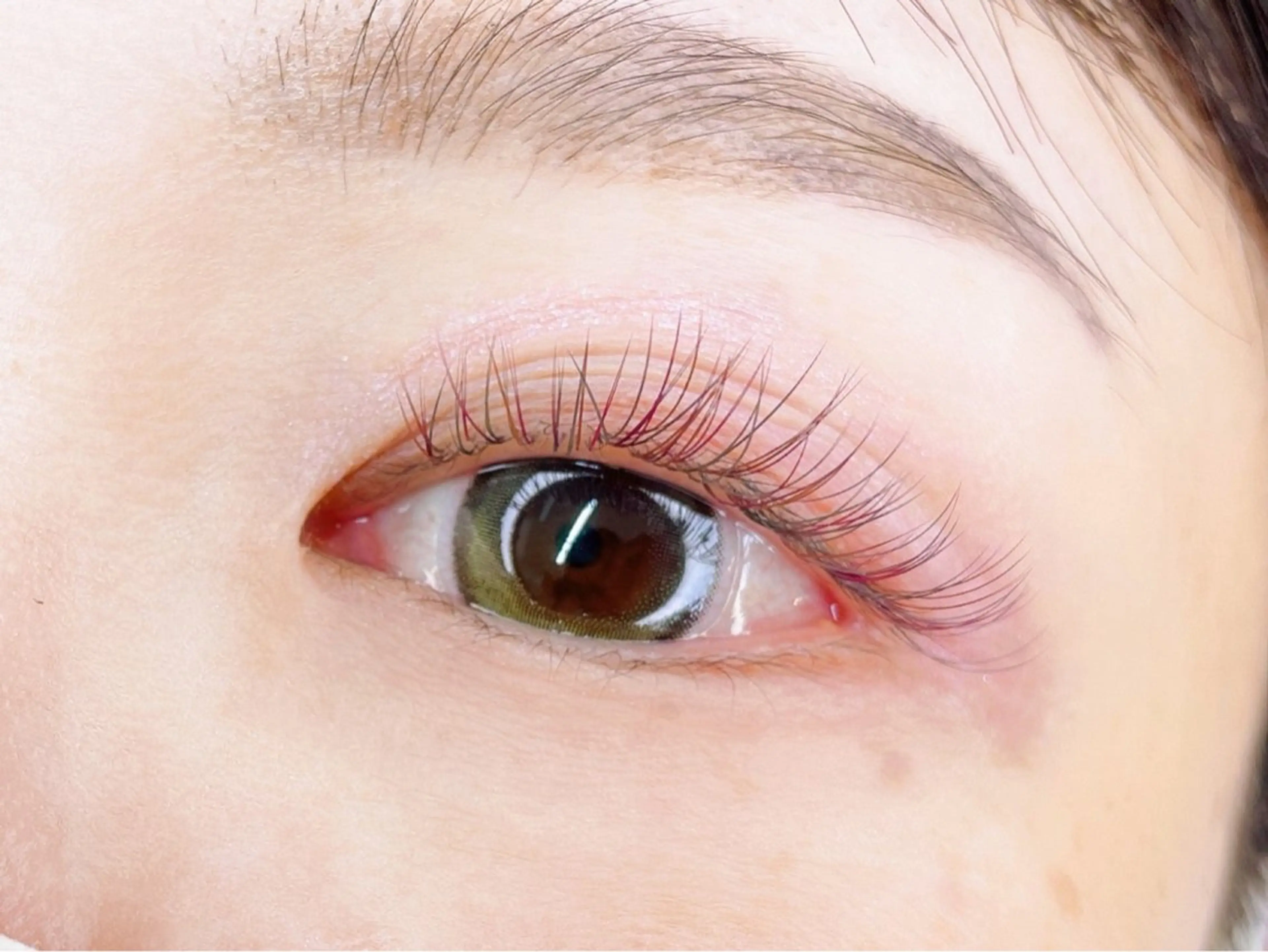 マツエク・マツパ Cカール カラーマツエク フラットラッシュ マツエク AYA 【eyelash】のマツエク・マツパデザイン