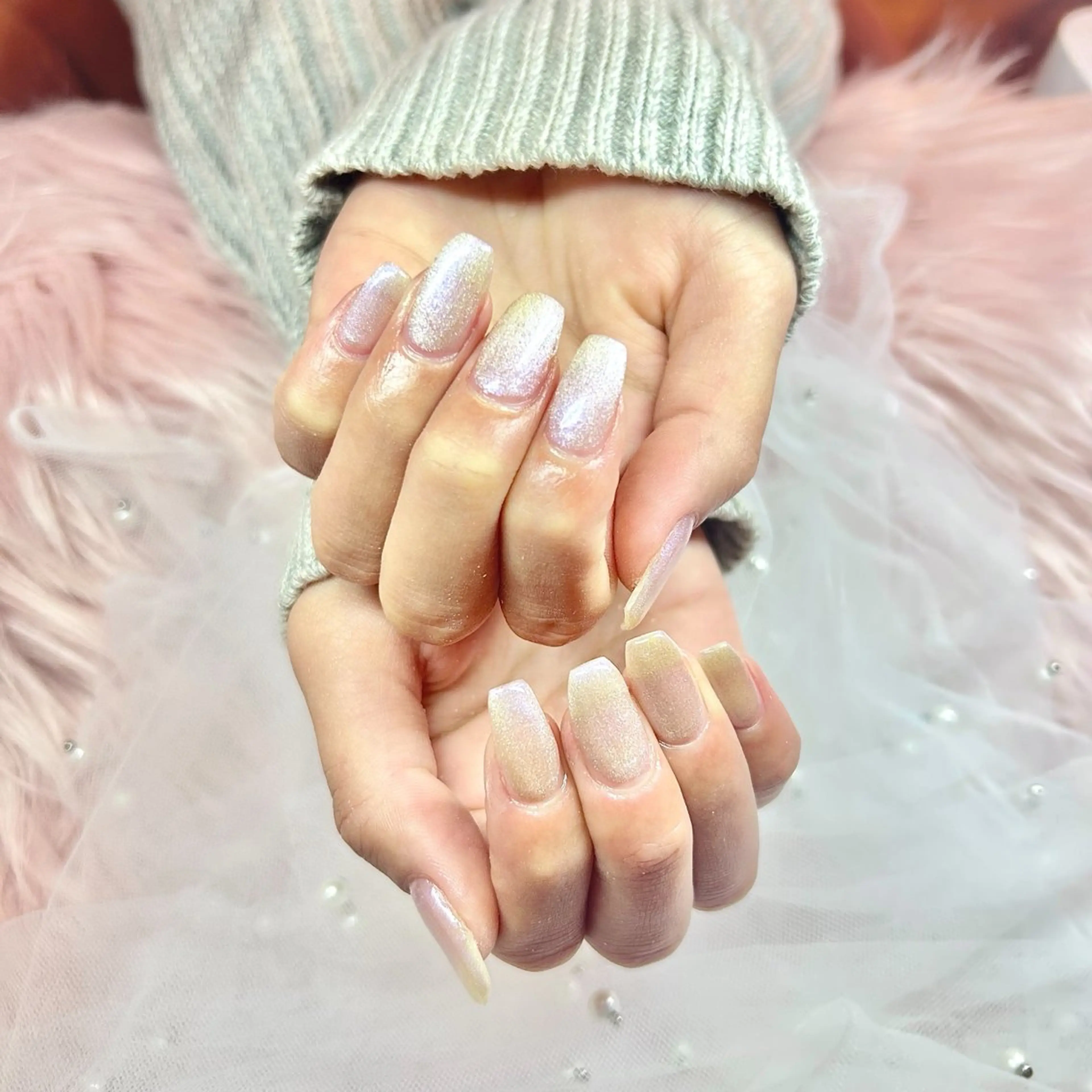 ネイル マグネットネイル ハンドネイル Alissa  Nail所属・長さだし/新栄町駅 Alissaのネイルデザイン