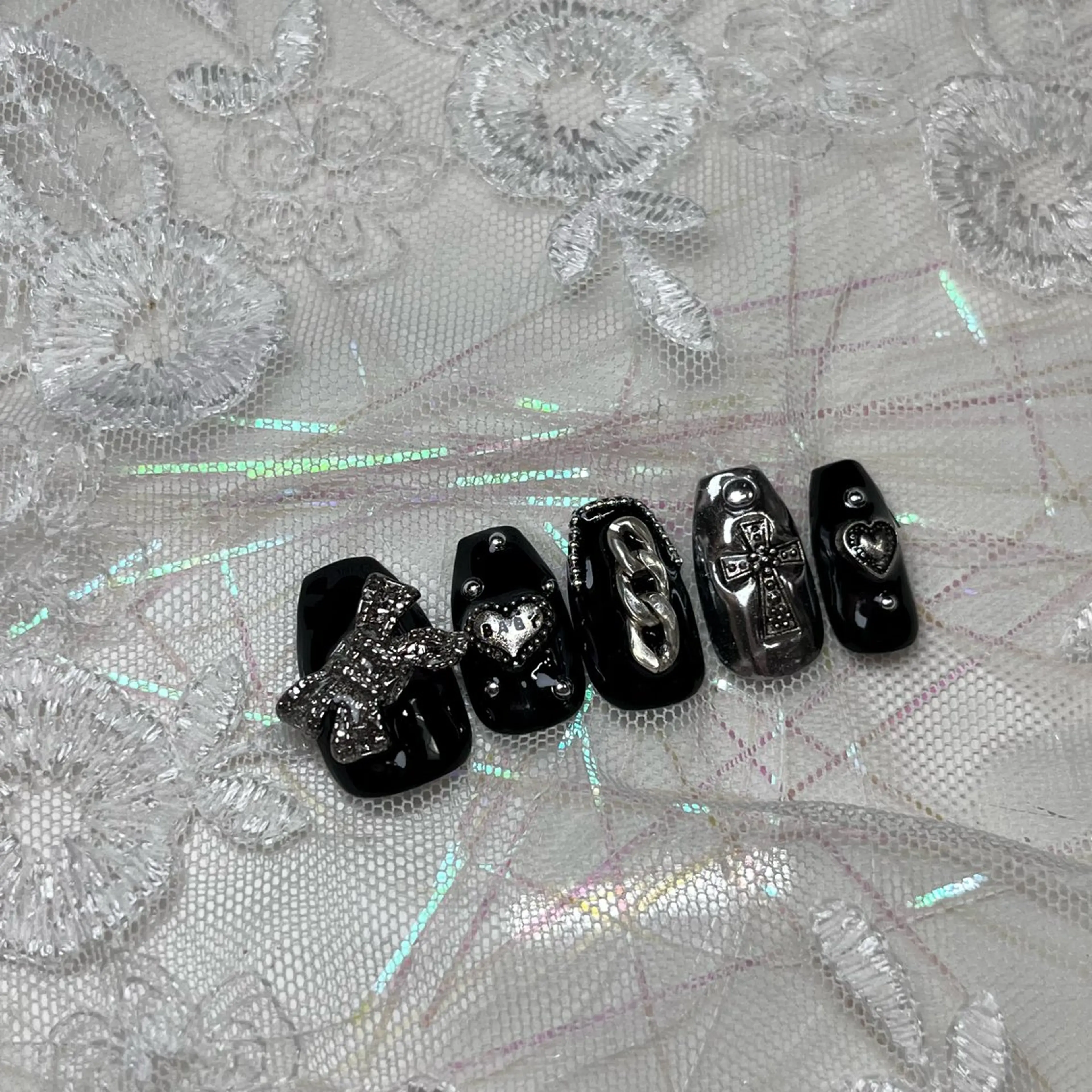 ネイル ハロウィン ハンドネイル plume nail ☆韓国ネイルのネイルデザイン