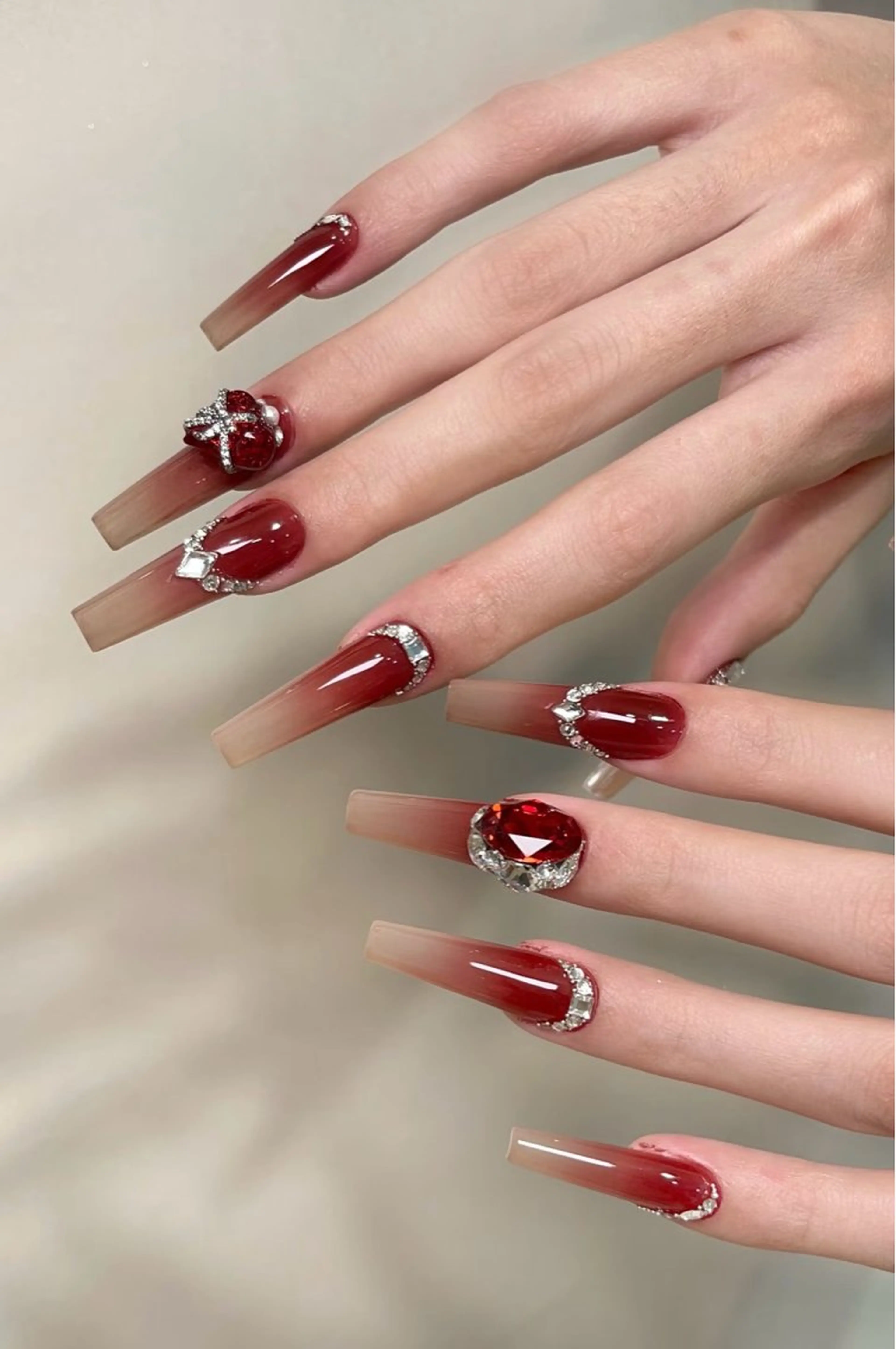 ネイル 冬ネイル クリスマス 🎀🎀YooLi Nail Salonのネイルデザイン