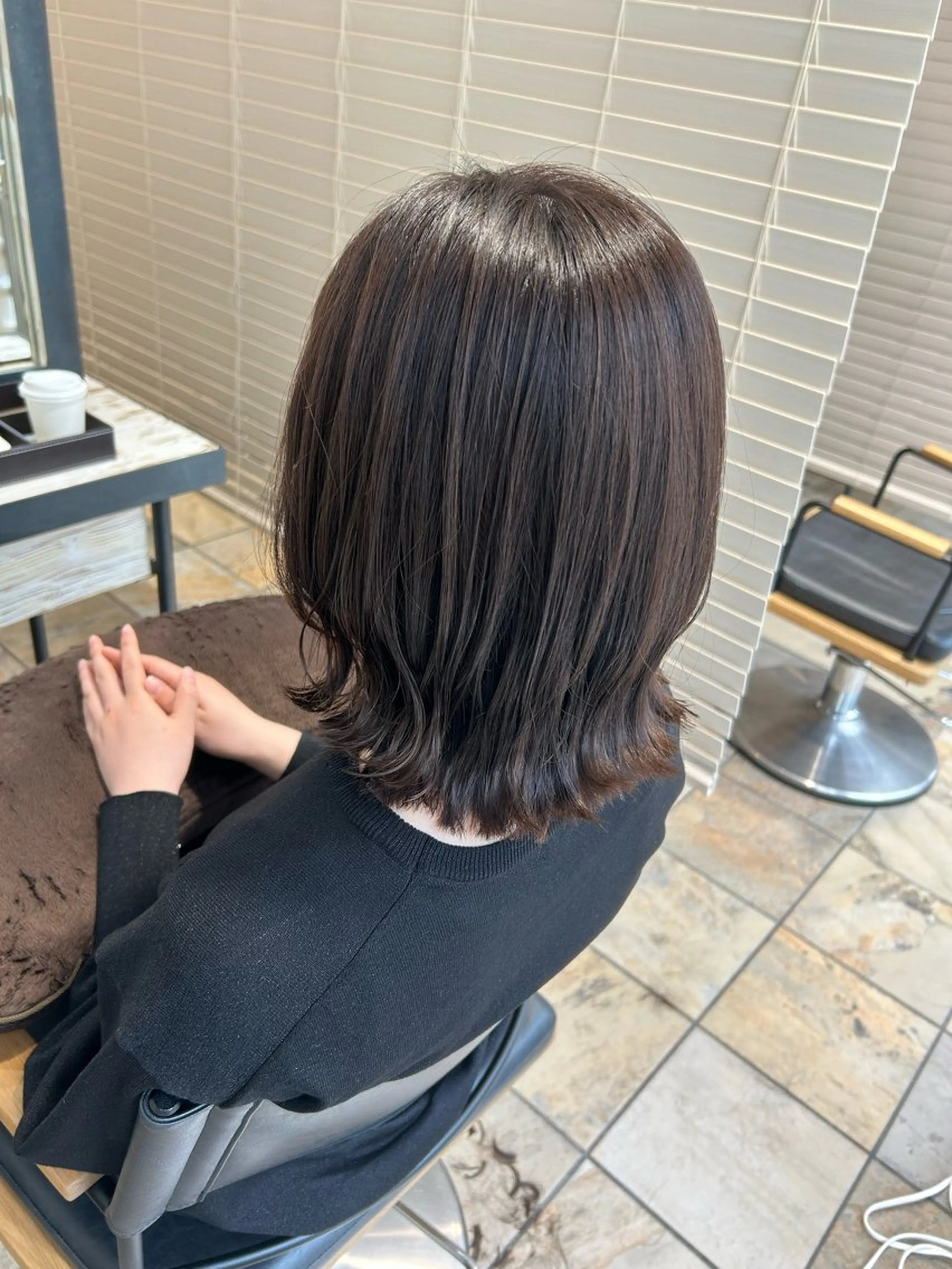 ミディアム カラー 佐竹 こいきのヘアスタイル