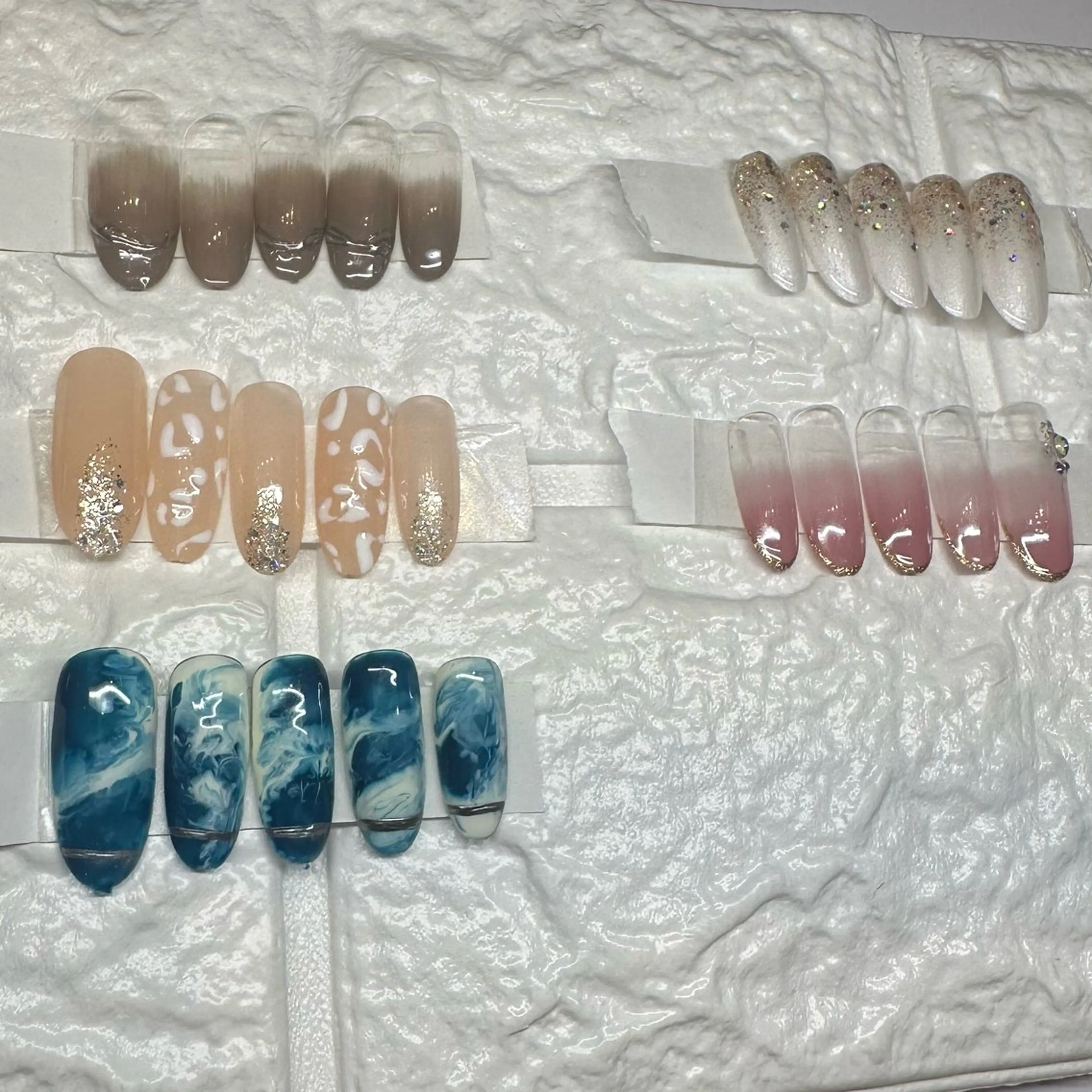 デザインネイル（オフ無し）の写真