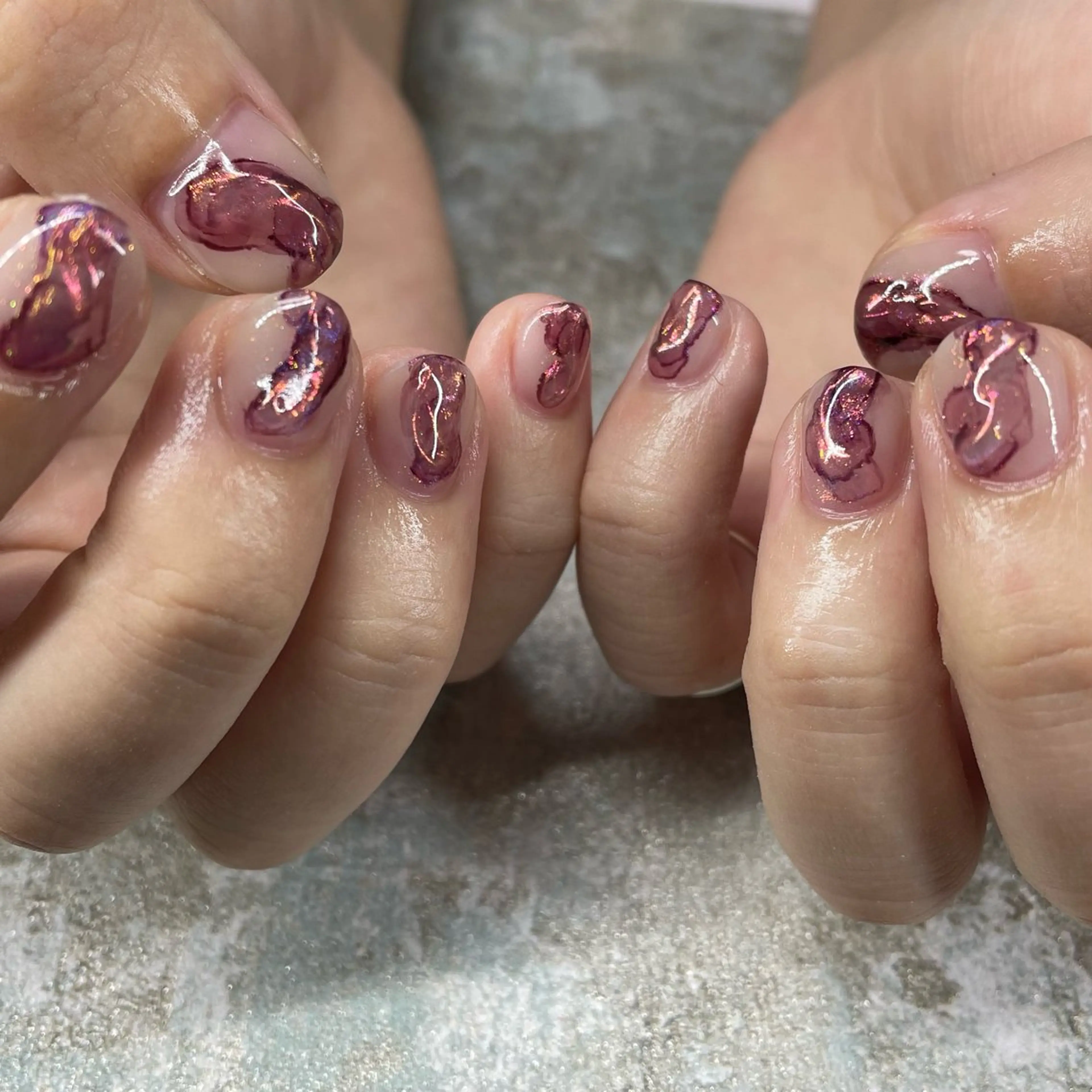 ネイル ハンドネイル フィルイン･パラジェル導入サロン ehre(エーレ)所属・ehre haruhoのネイルデザイン