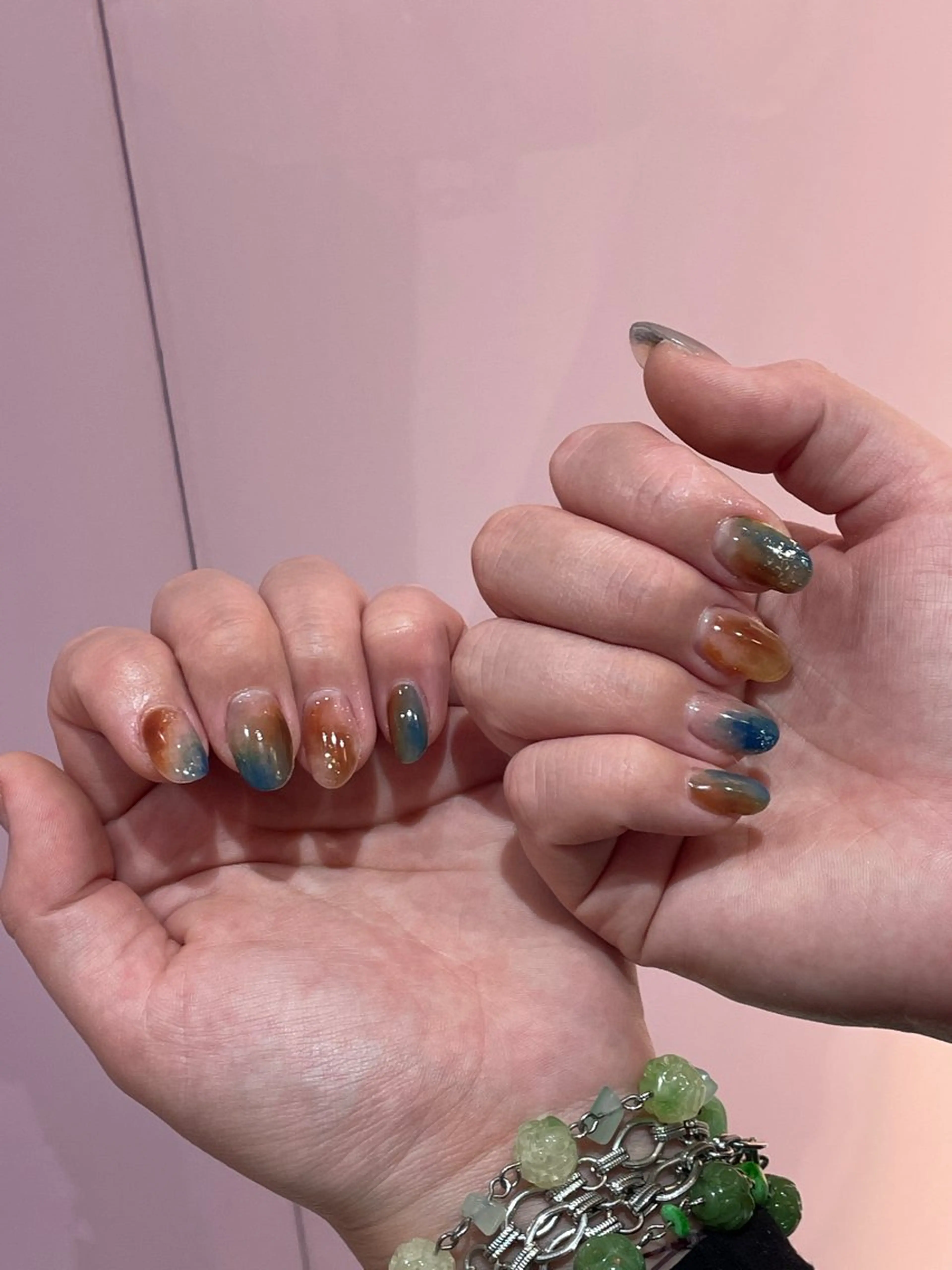 ネイル ニュアンスネイル ネイルサロン Lancilのネイルデザイン