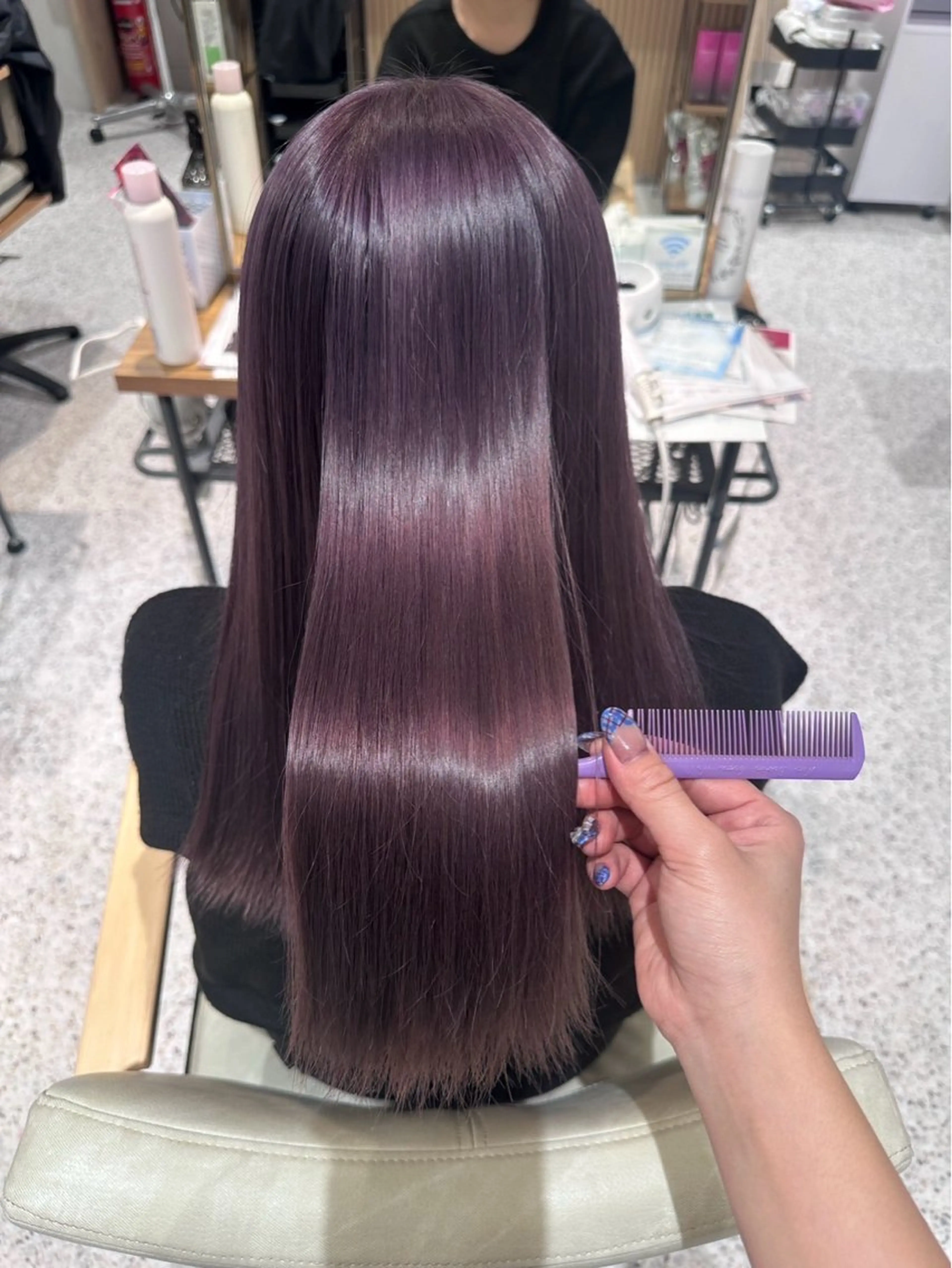 ロング ヘアカラー hair&eye🎀 /momoKaのマツエク・マツパデザイン