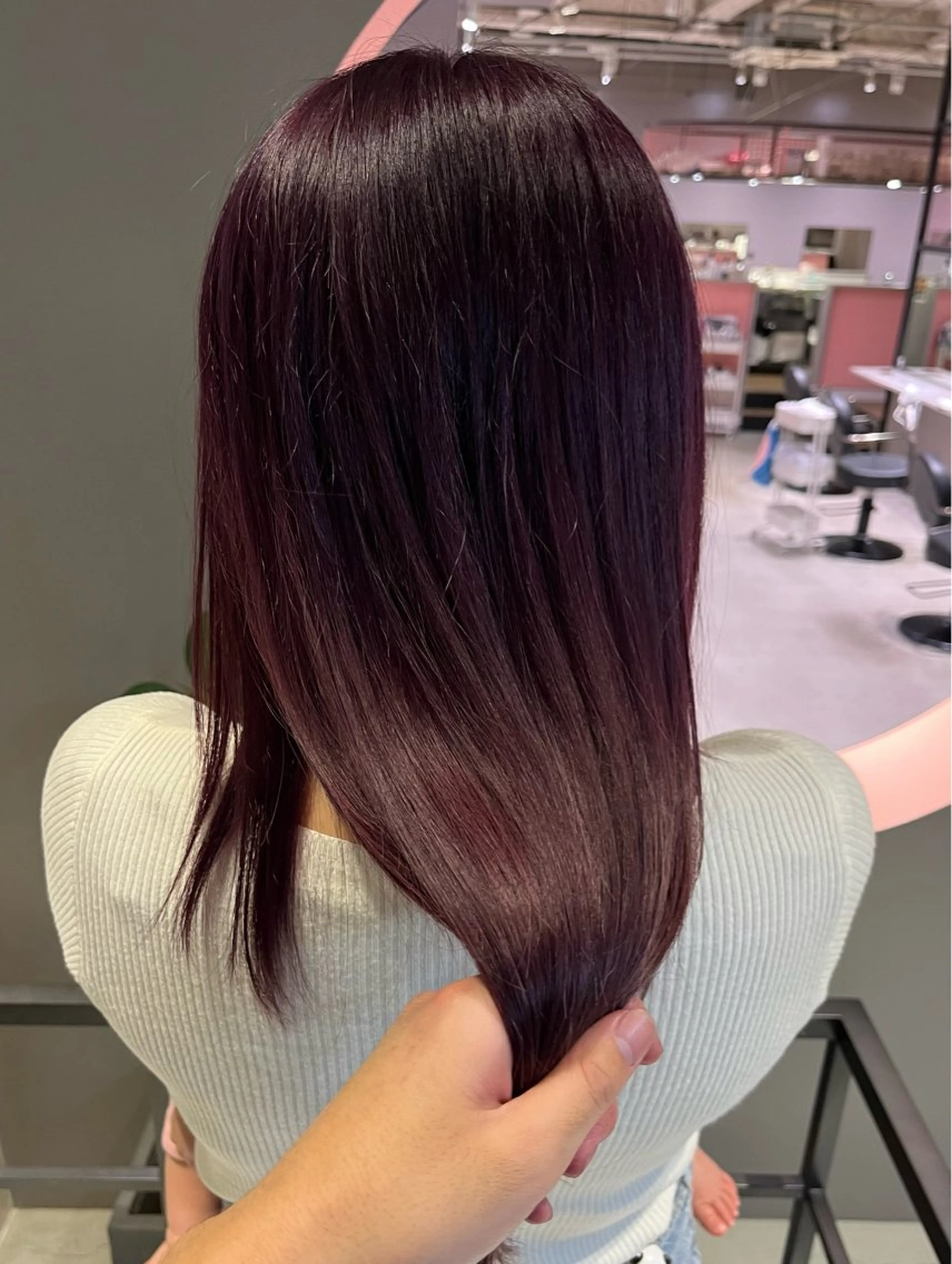 セミロング カラー ヘアカラー 石塚 健汰のヘアスタイル