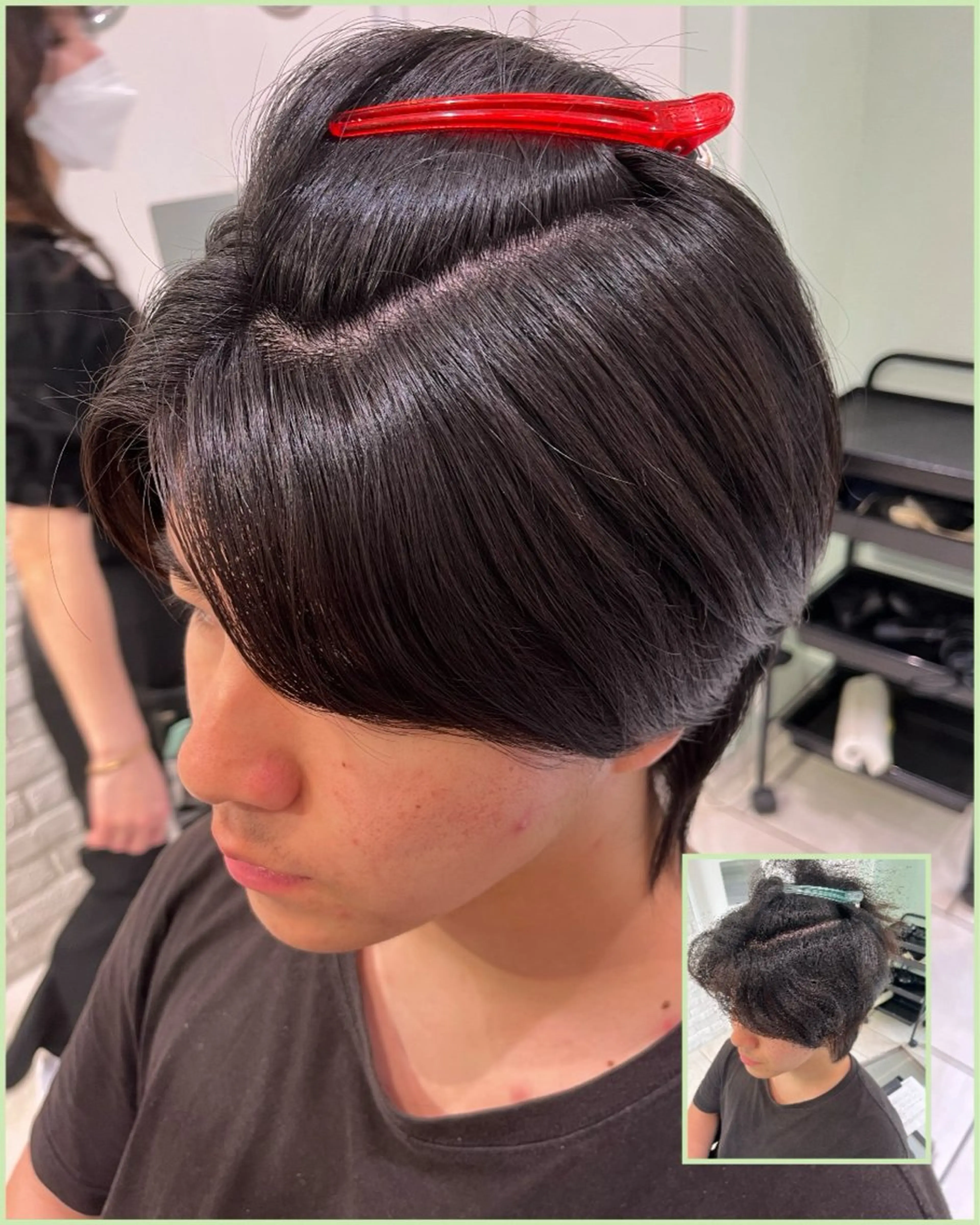 ショート メンズ くせ毛 縮毛矯正 カット 縮毛矯正 🥇メンズ特化 伊東輝のヘアスタイル