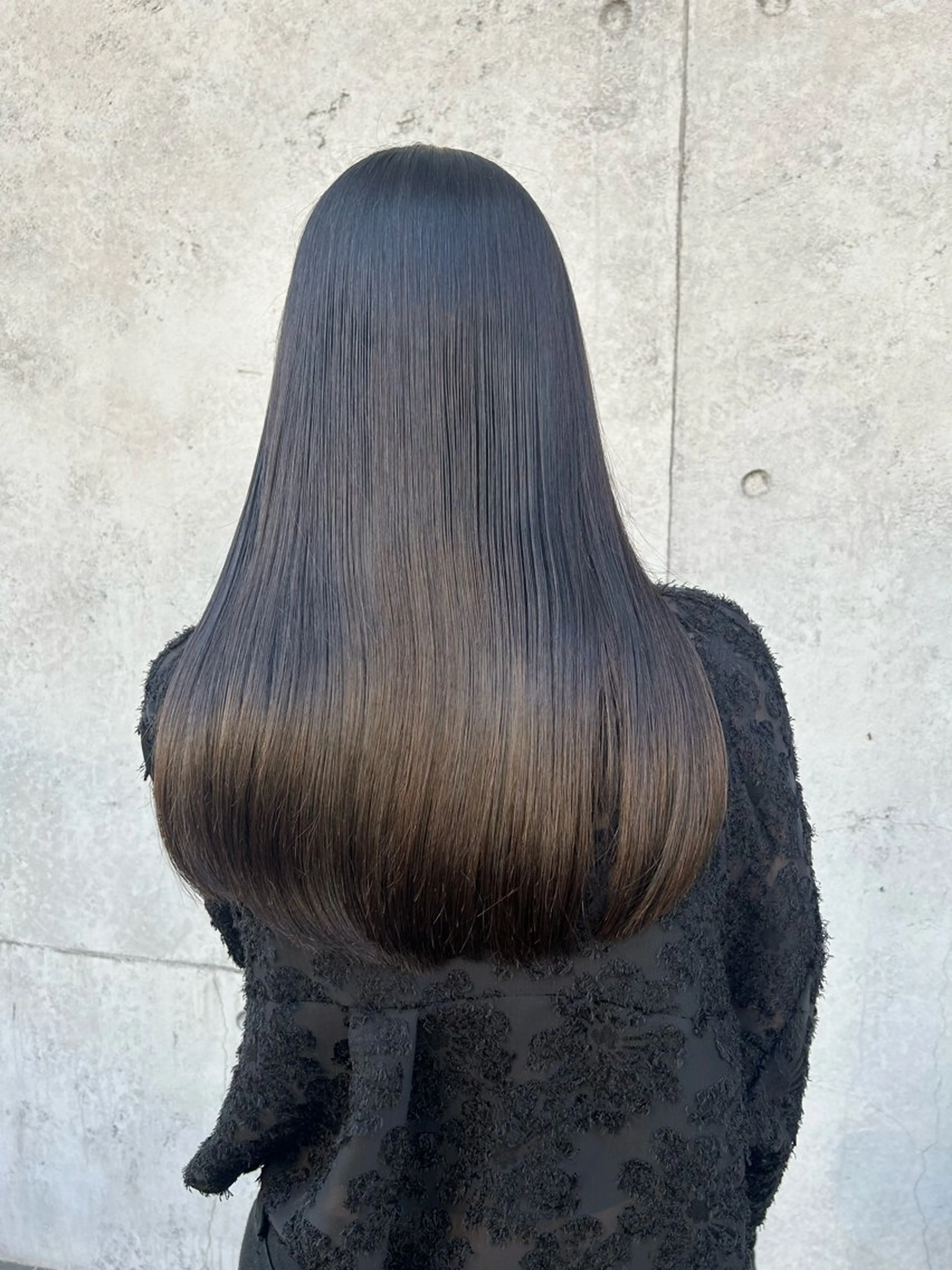 ロング パーマ 鹿子島 昇彦のヘアスタイル